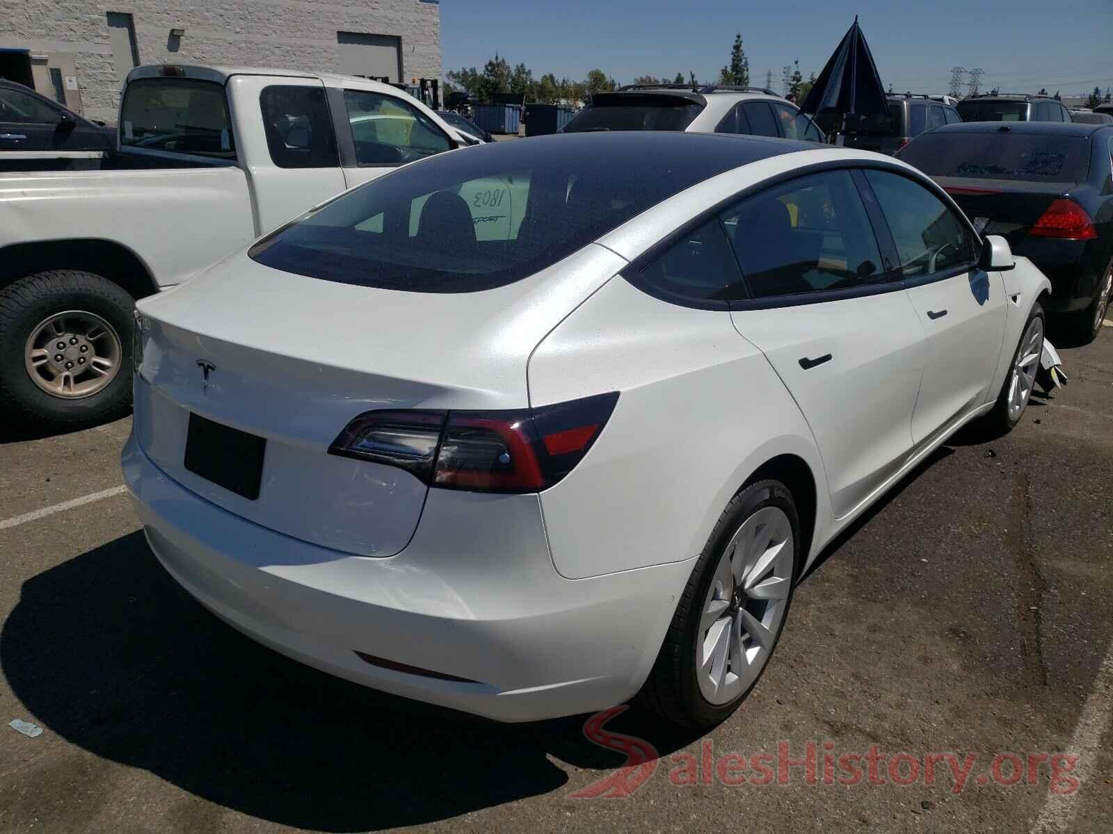 5YJ3E1EA7MF908314 2021 TESLA MODEL 3