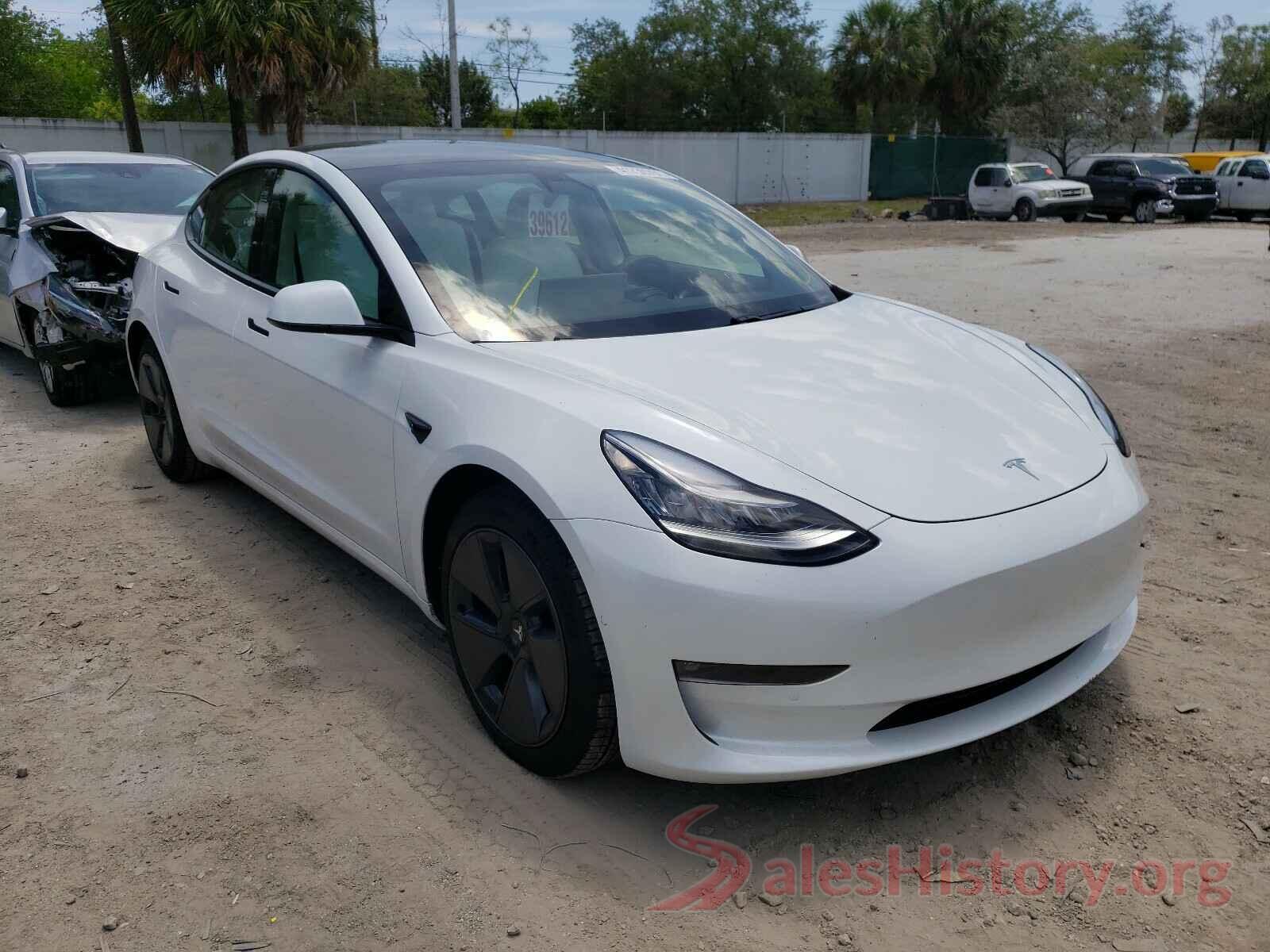 5YJ3E1EB4MF860263 2021 TESLA MODEL 3