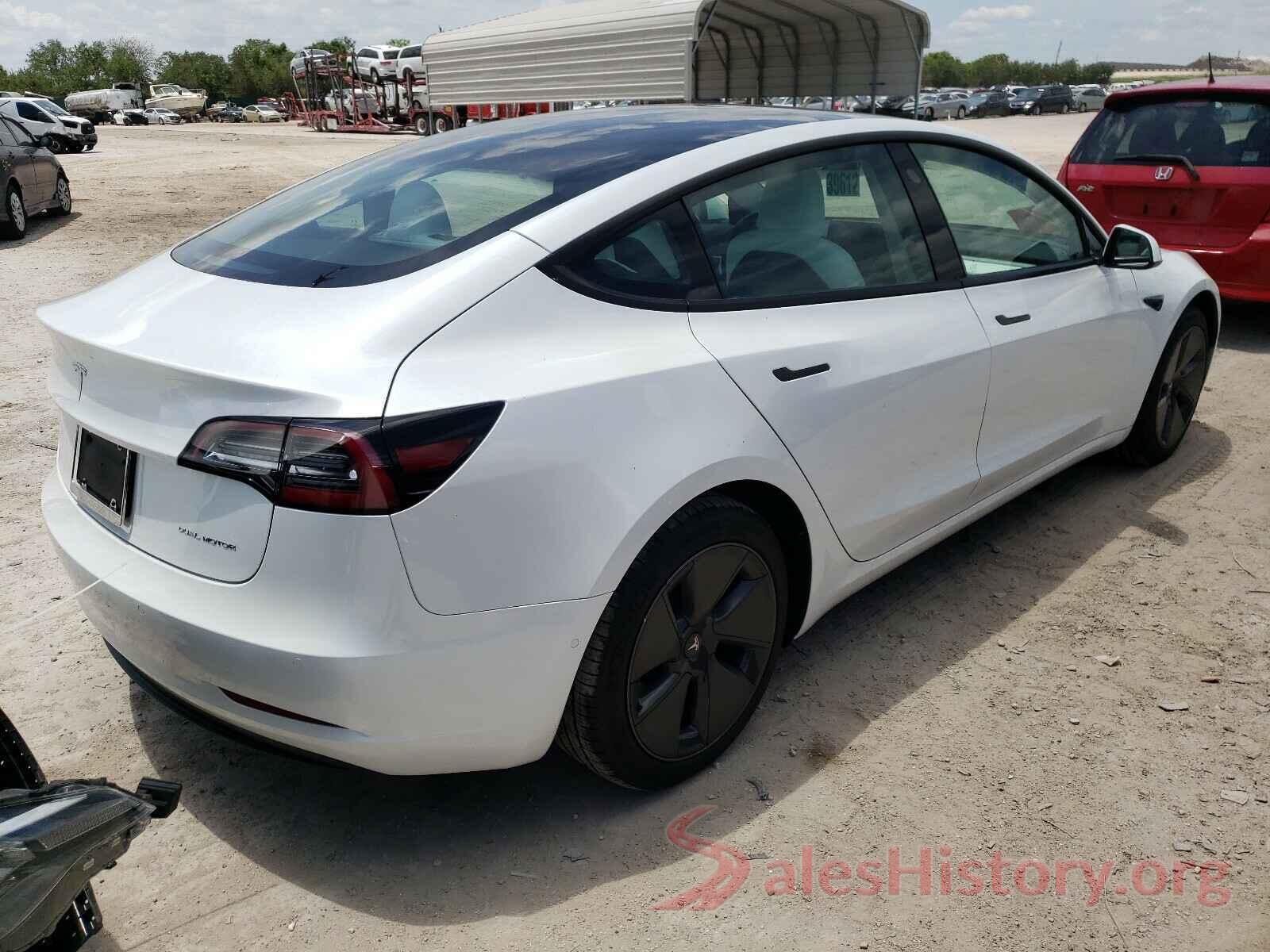 5YJ3E1EB4MF860263 2021 TESLA MODEL 3