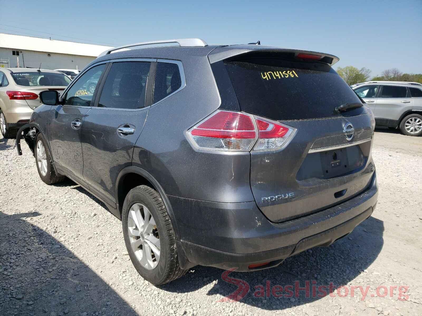 KNMAT2MT1GP667026 2016 NISSAN ROGUE