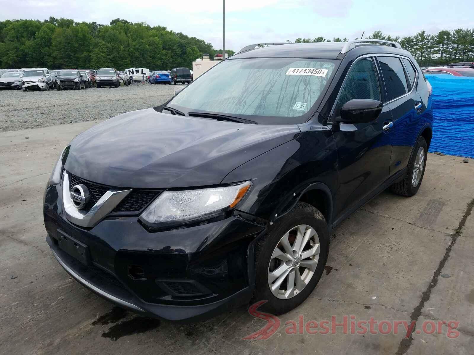 KNMAT2MV7GP733399 2016 NISSAN ROGUE