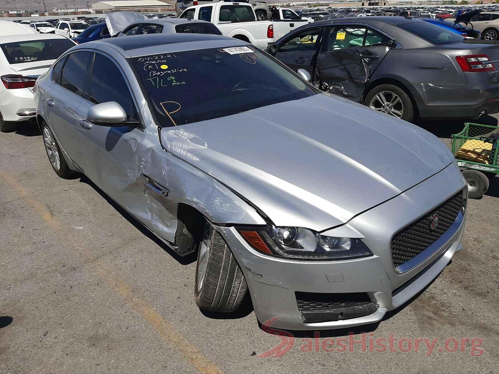 SAJBD4BV9GCY14266 2016 JAGUAR XF