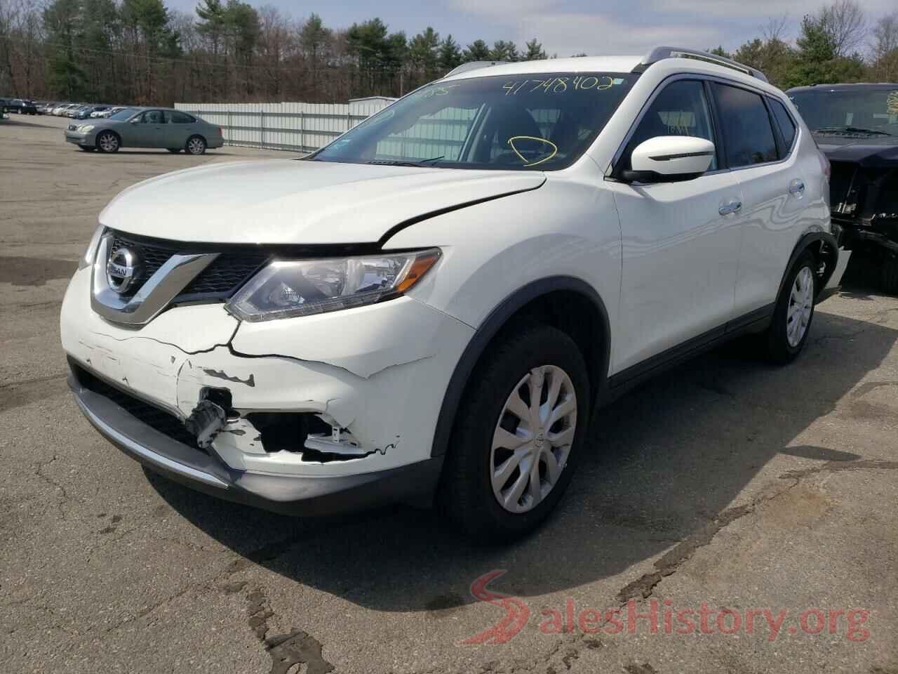 KNMAT2MV1GP639521 2016 NISSAN ROGUE