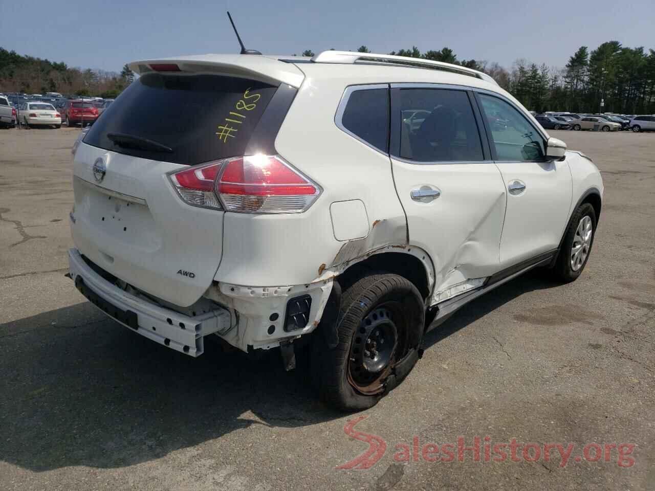 KNMAT2MV1GP639521 2016 NISSAN ROGUE