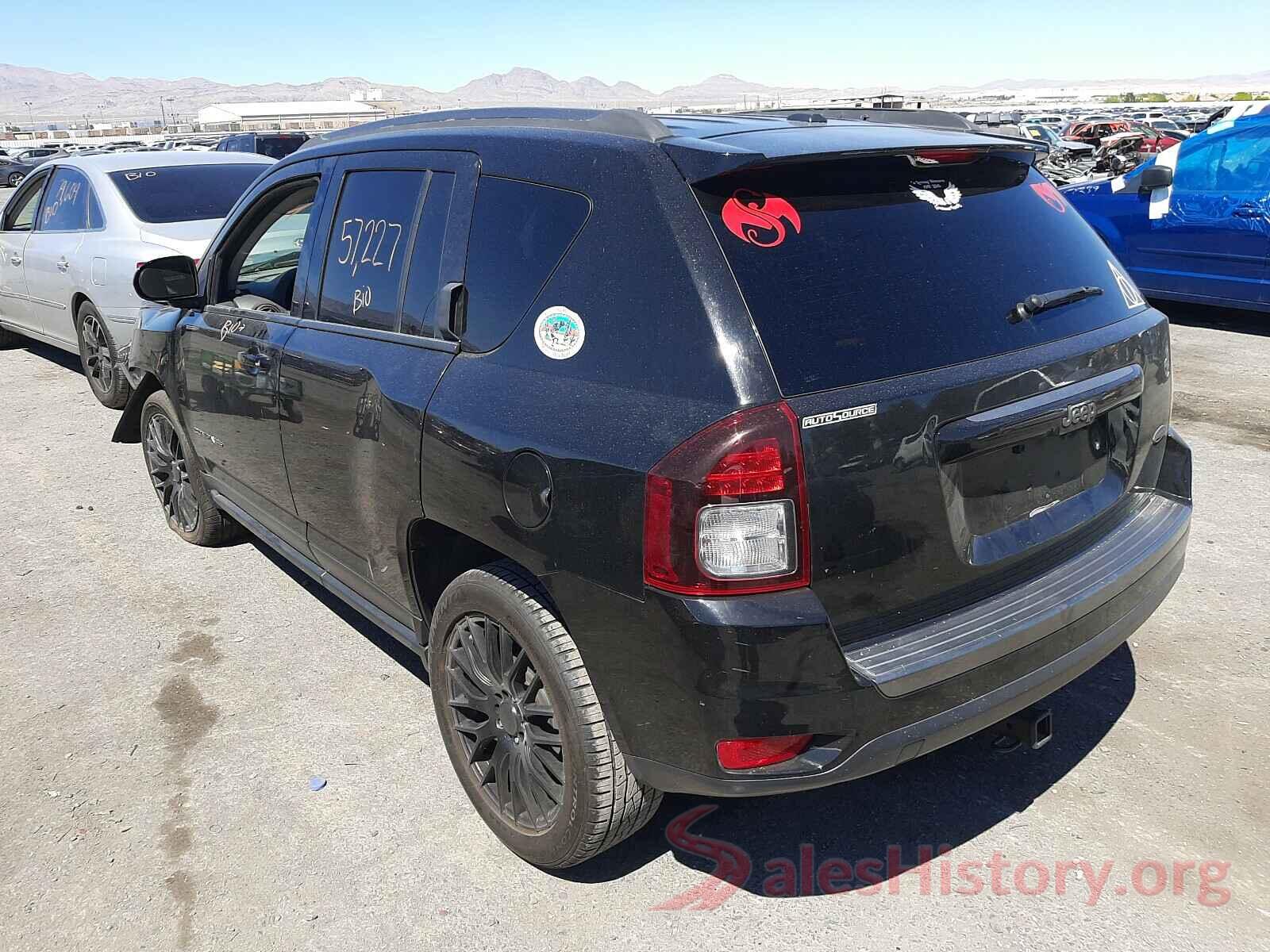 1C4NJCBA6HD102823 2017 JEEP COMPASS