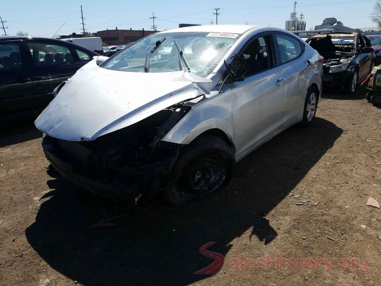 5NPDH4AE0GH694018 2016 HYUNDAI ELANTRA