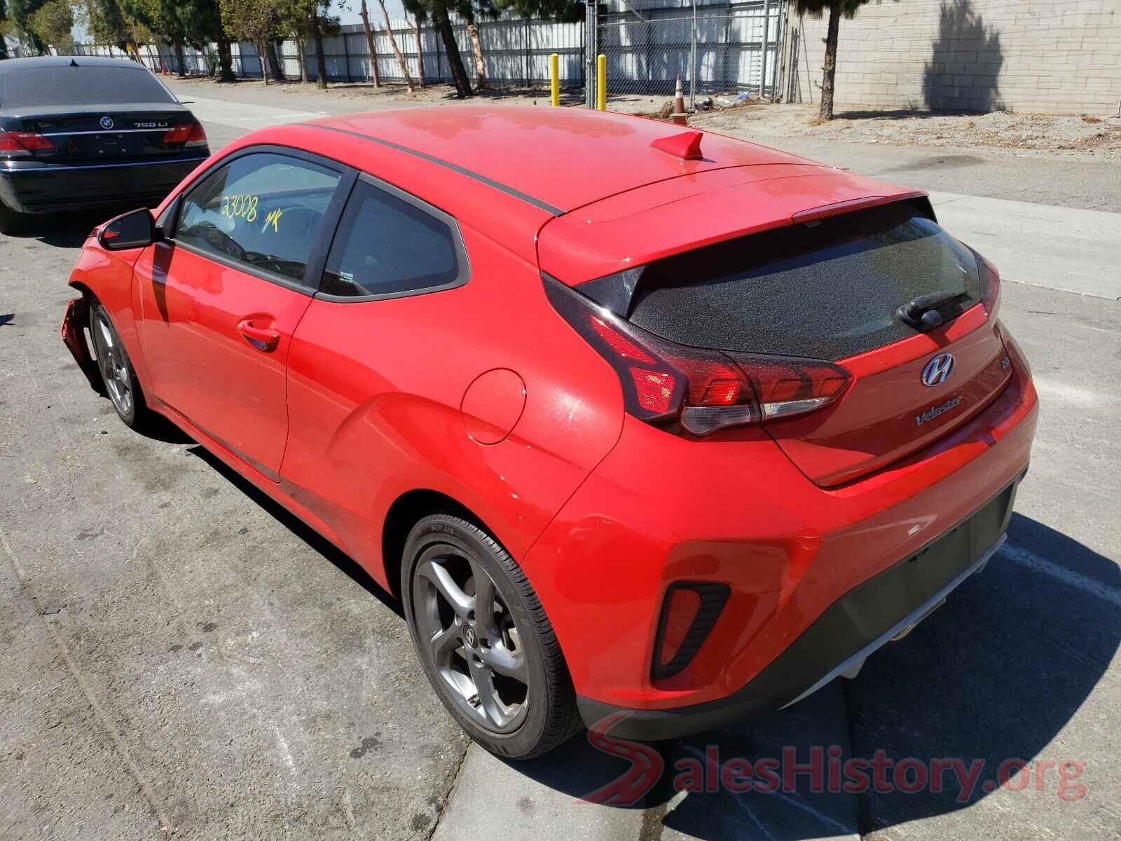 KMHTG6AF8KU002973 2019 HYUNDAI VELOSTER