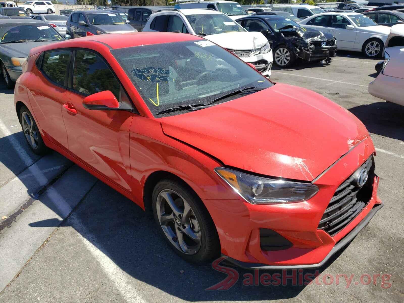 KMHTG6AF8KU002973 2019 HYUNDAI VELOSTER