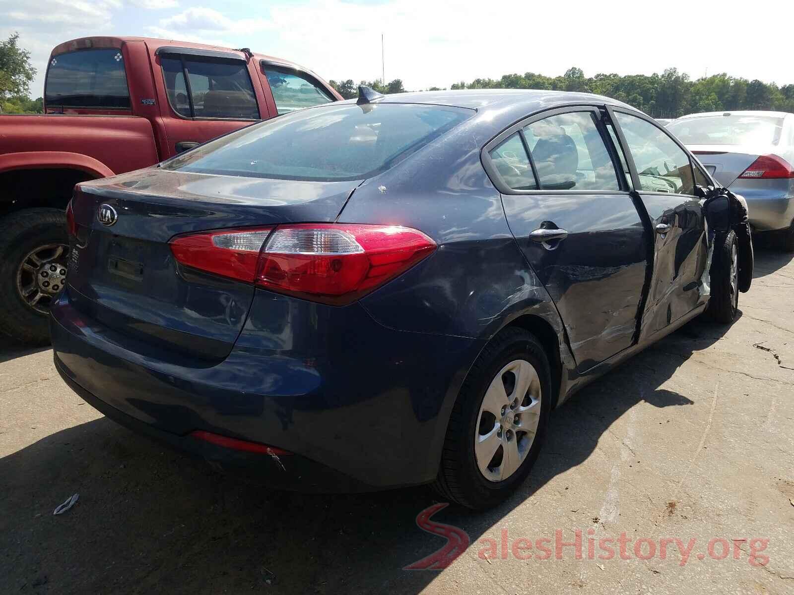 KNAFX4A66G5532749 2016 KIA FORTE