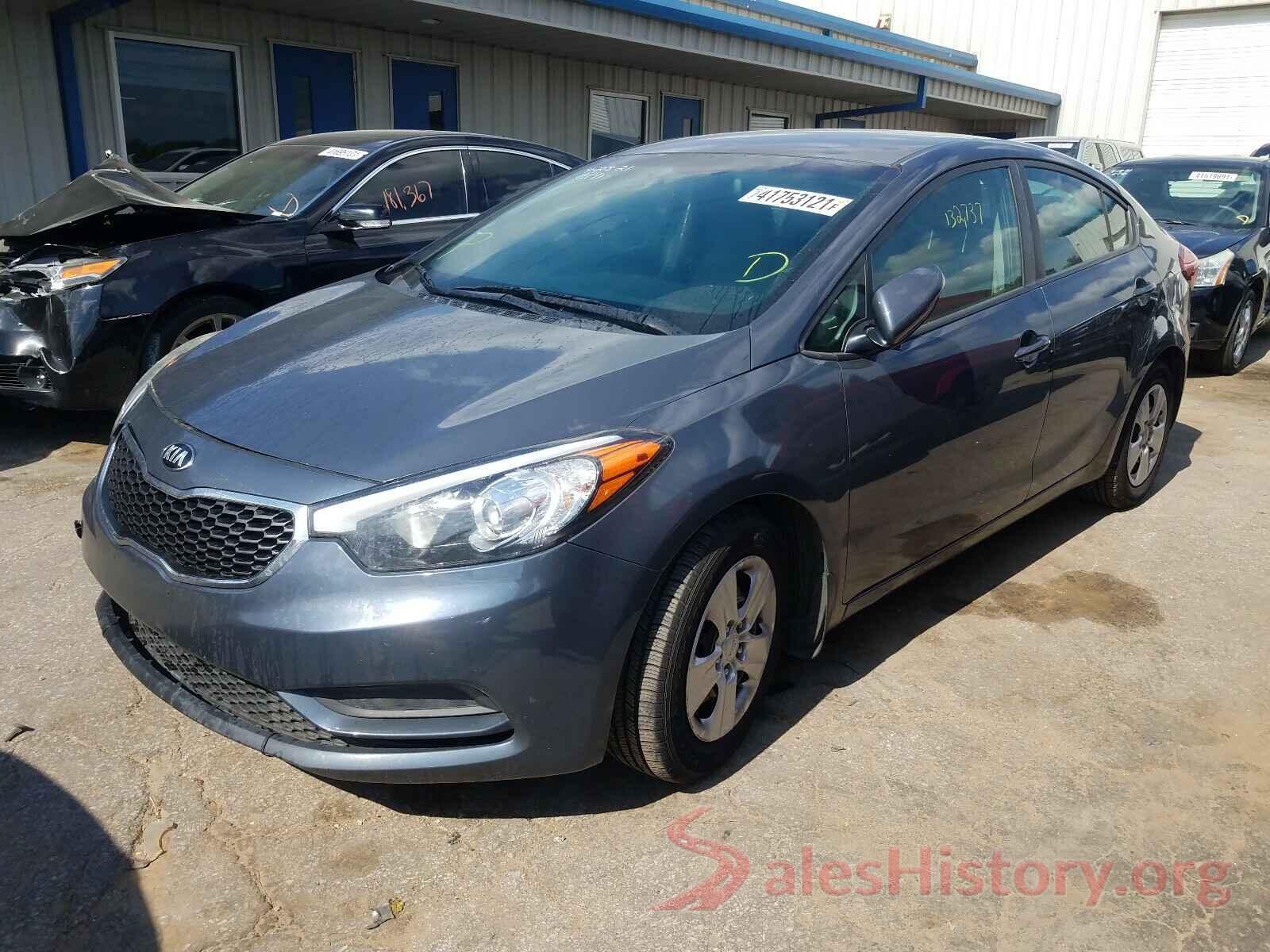 KNAFX4A66G5532749 2016 KIA FORTE