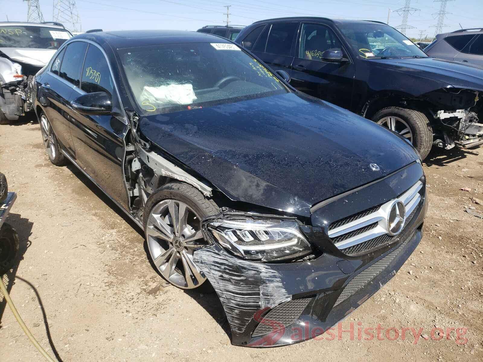 55SWF8EB4LU329967 2020 MERCEDES-BENZ C CLASS