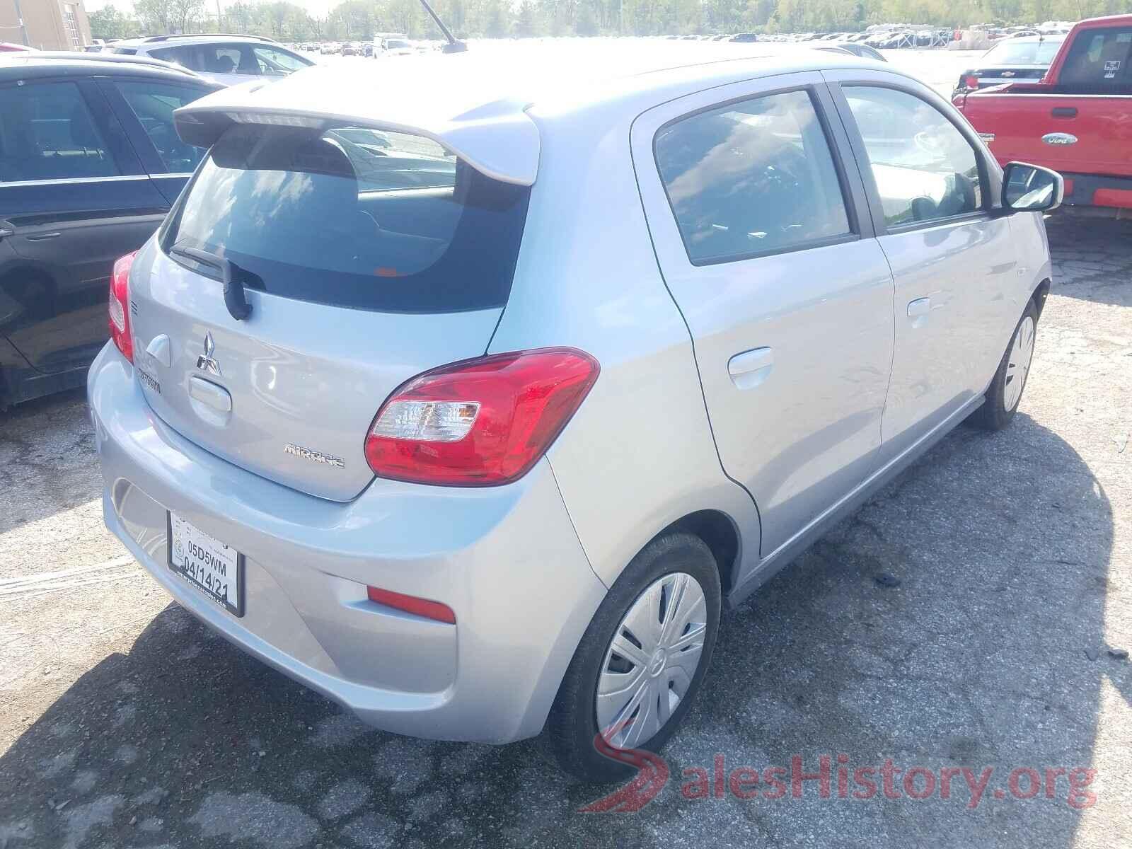 ML32A3HJ9KH013082 2019 MITSUBISHI MIRAGE