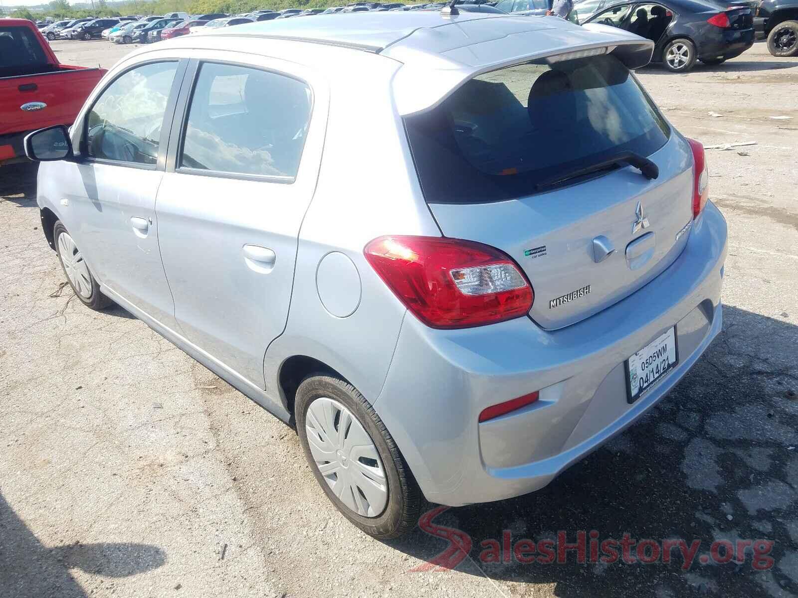 ML32A3HJ9KH013082 2019 MITSUBISHI MIRAGE