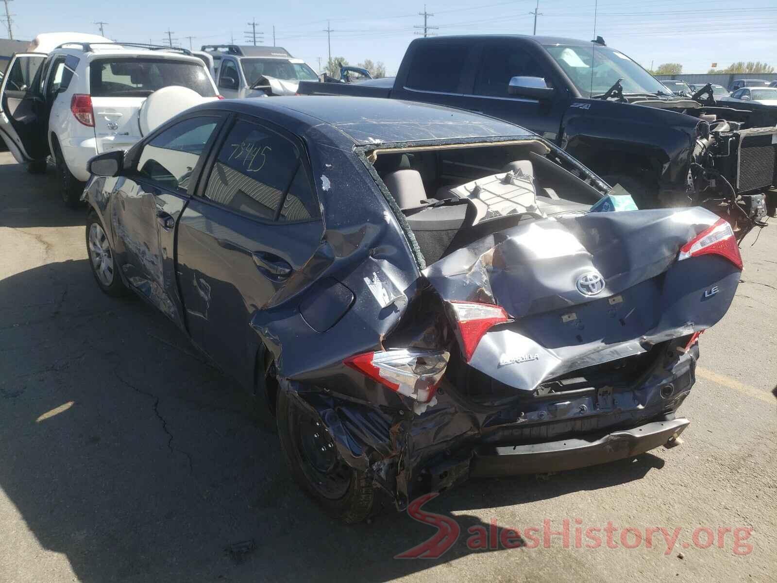 5YFBURHE4GP382986 2016 TOYOTA COROLLA