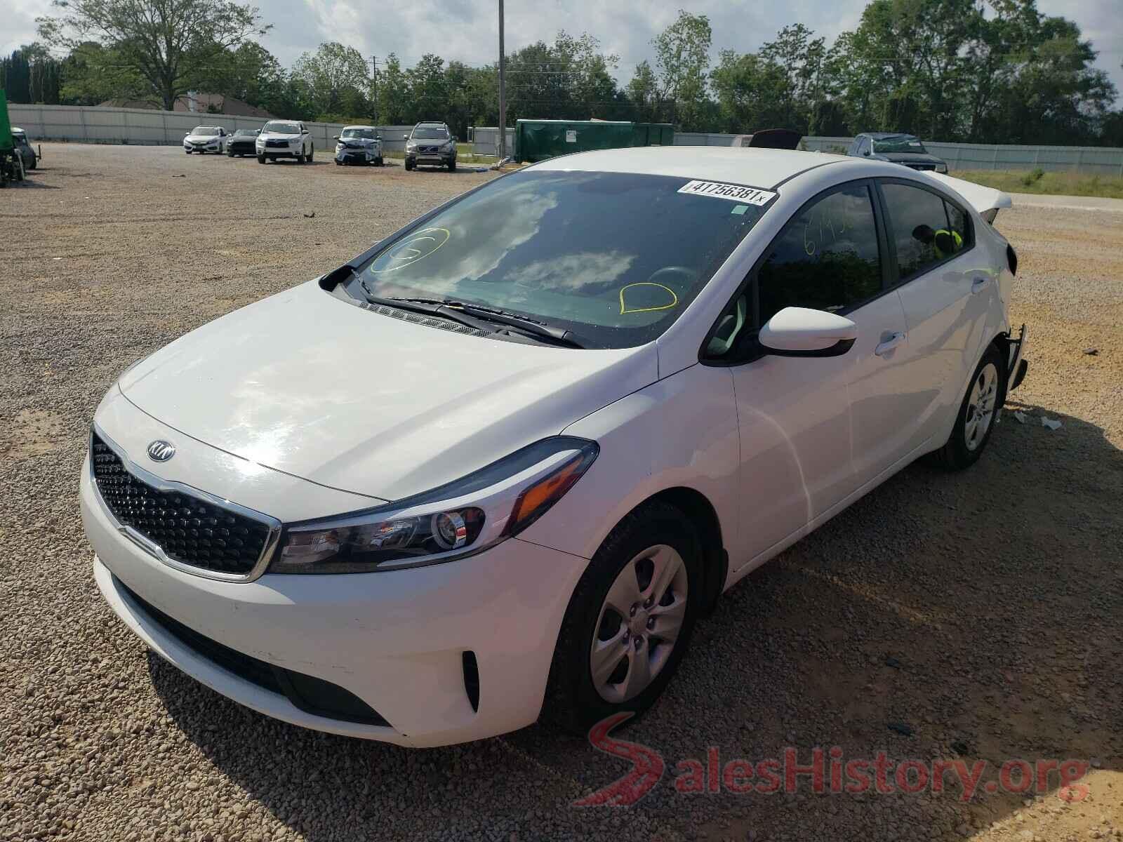 3KPFK4A77HE114121 2017 KIA FORTE