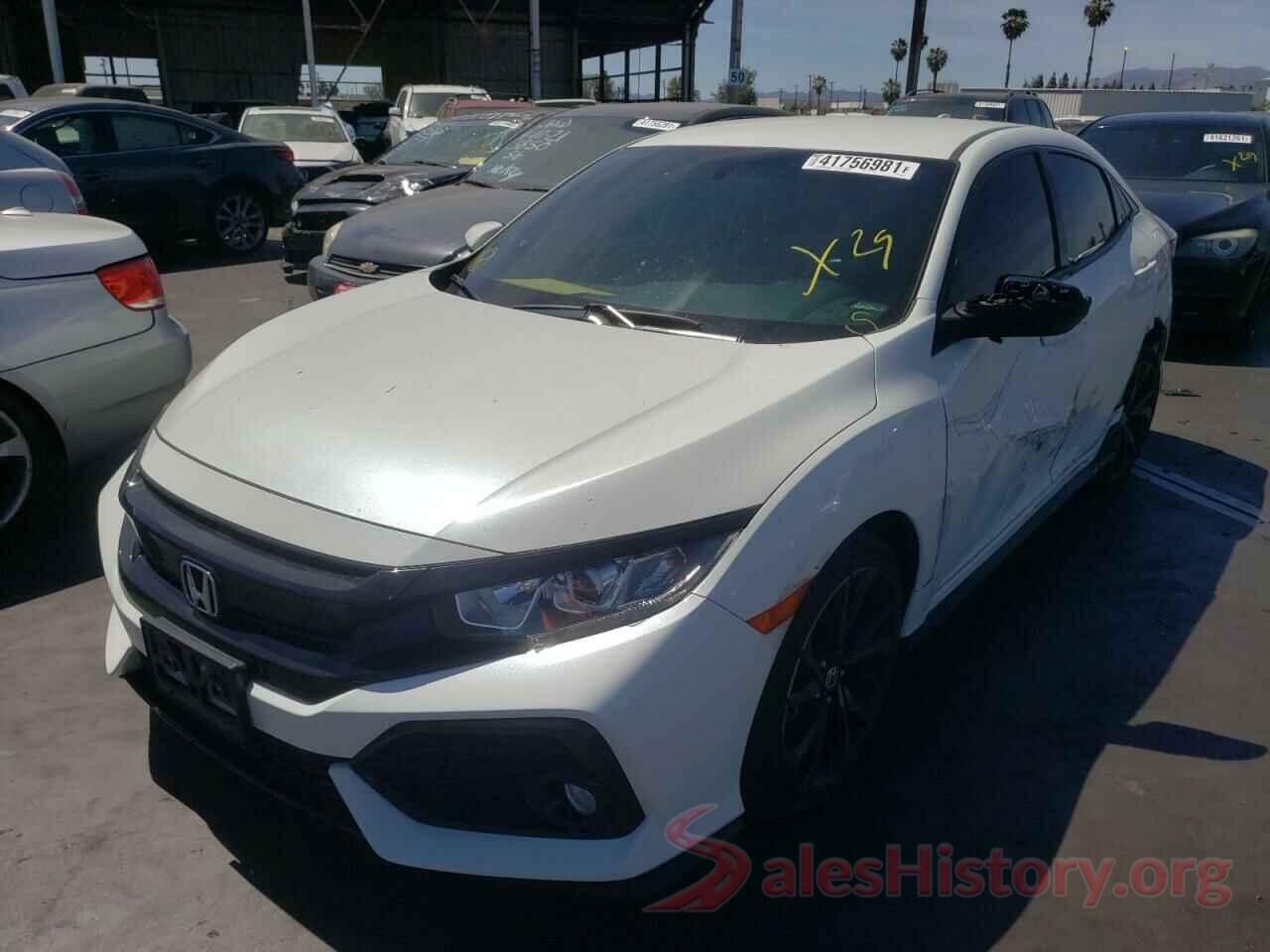 SHHFK7H44JU423315 2018 HONDA CIVIC