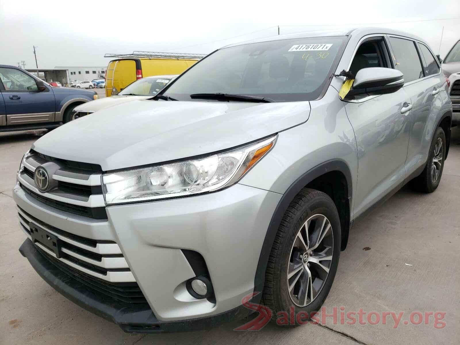 5TDBZRFH5KS974007 2019 TOYOTA HIGHLANDER