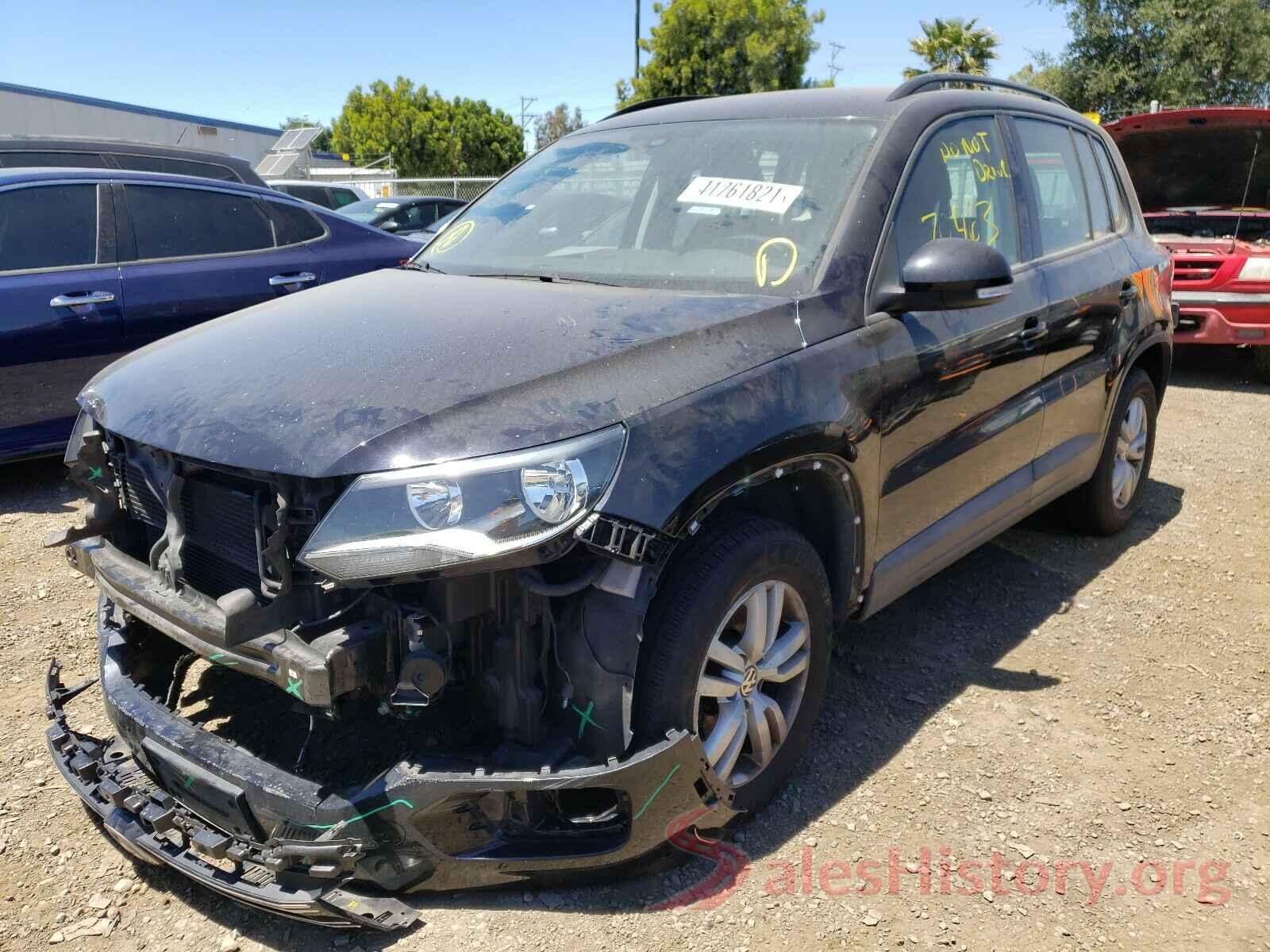 WVGAV7AX7GW607655 2016 VOLKSWAGEN TIGUAN