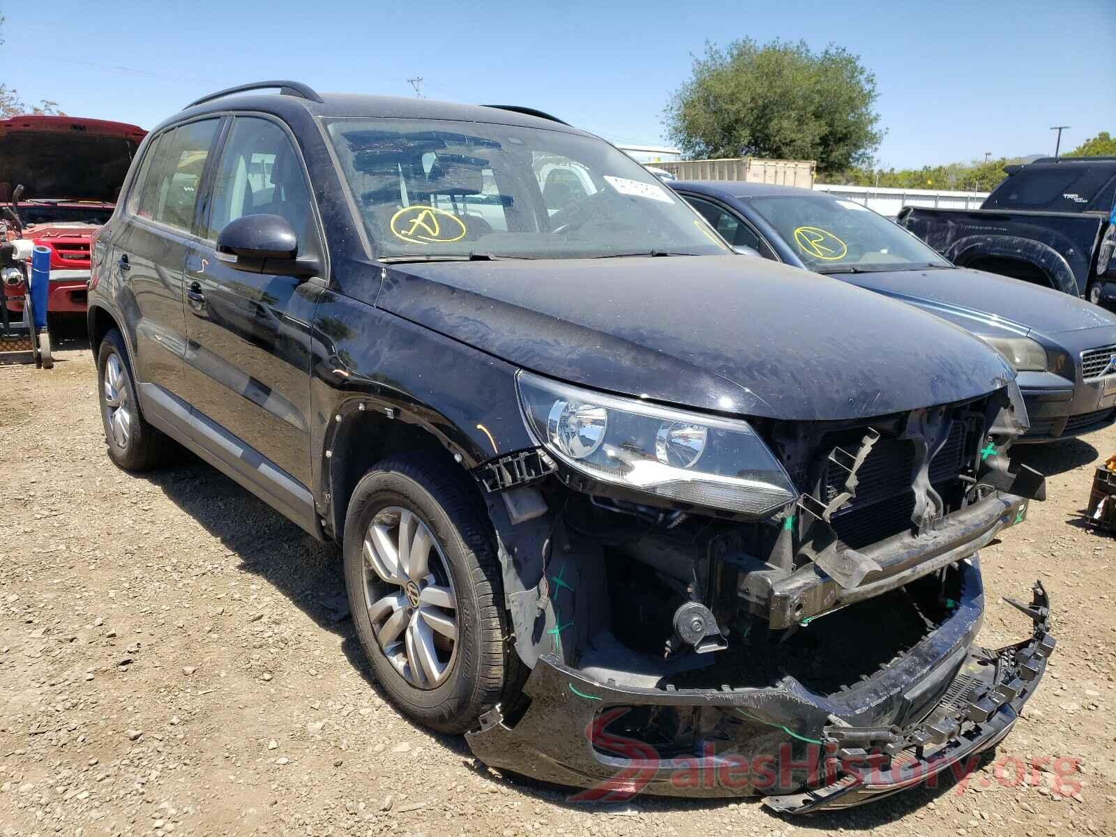 WVGAV7AX7GW607655 2016 VOLKSWAGEN TIGUAN