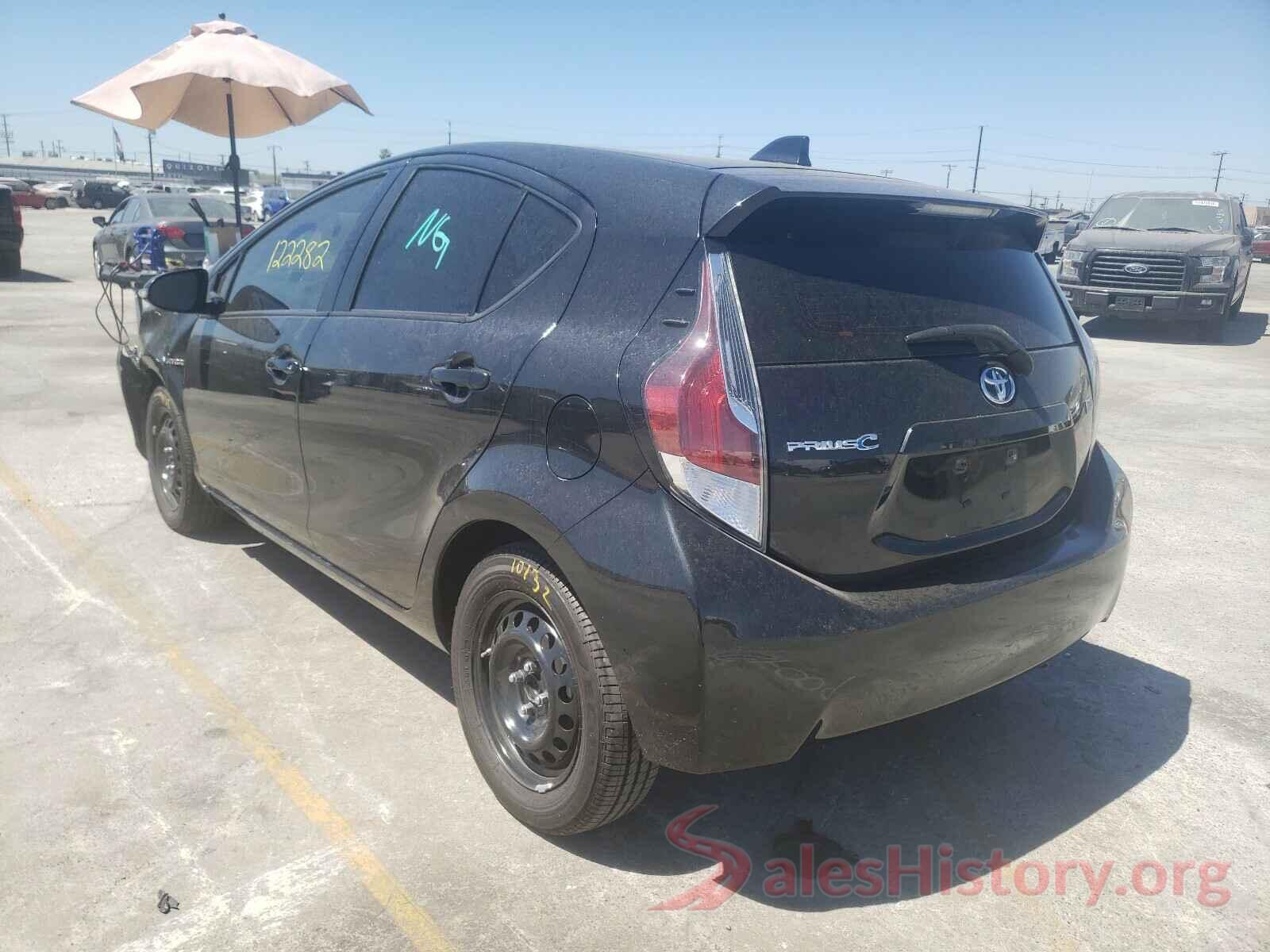 JTDKDTB39G1121071 2016 TOYOTA PRIUS