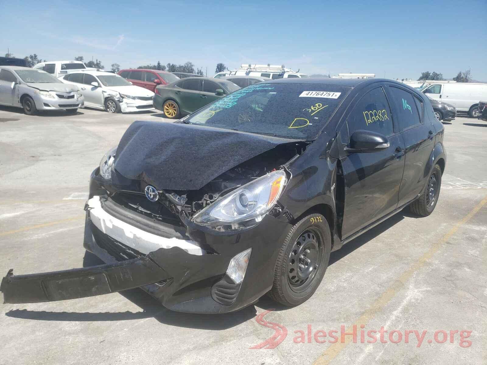 JTDKDTB39G1121071 2016 TOYOTA PRIUS