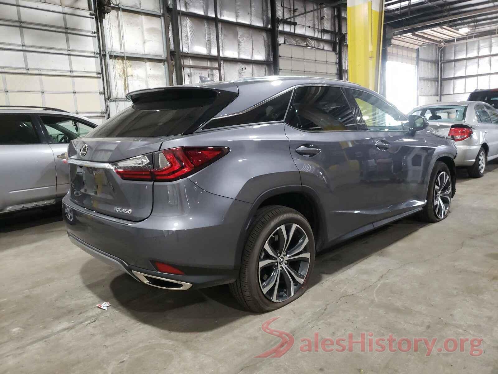 2T2HZMDA4MC270813 2021 LEXUS RX350