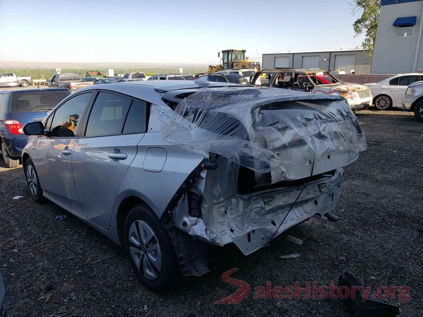 JTDKARFU8G3015729 2016 TOYOTA PRIUS