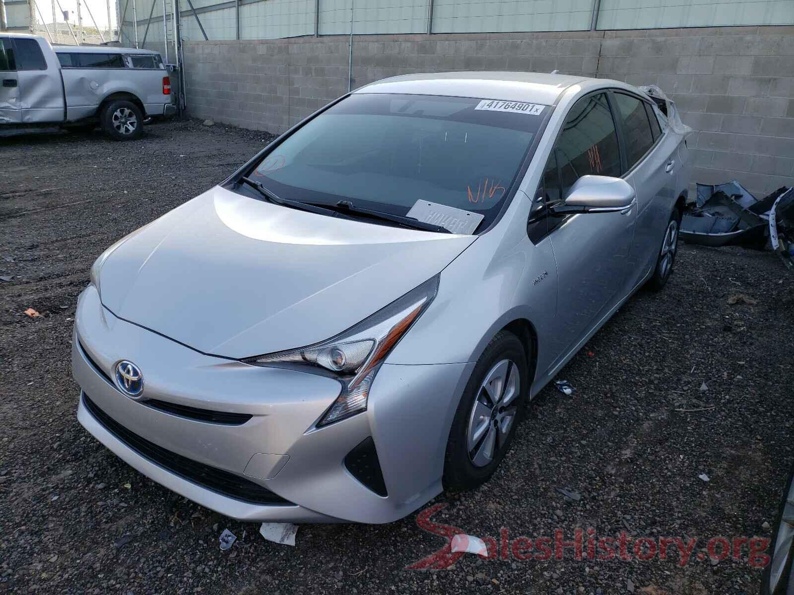 JTDKARFU8G3015729 2016 TOYOTA PRIUS