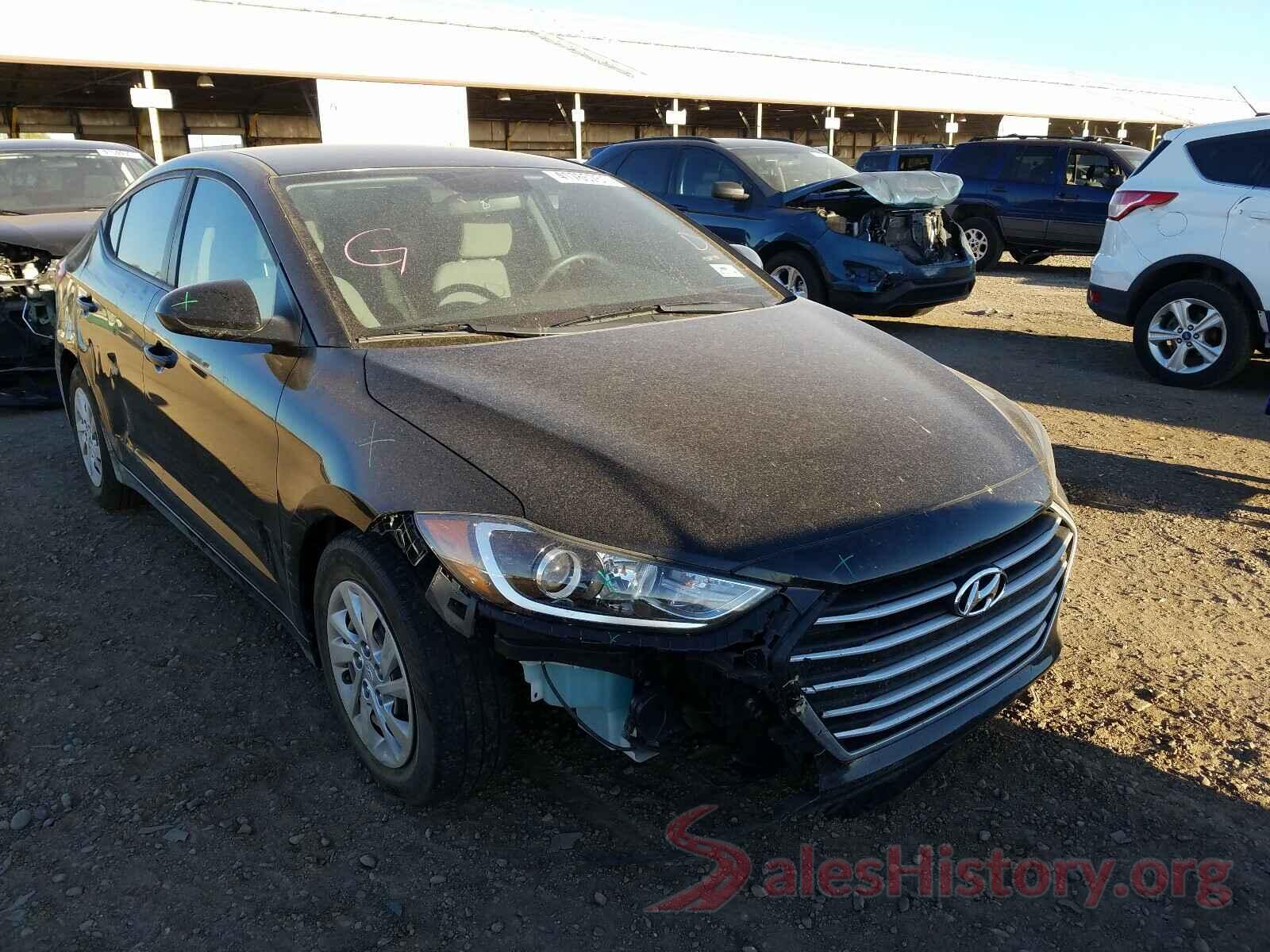 KMHD74LF1HU367185 2017 HYUNDAI ELANTRA