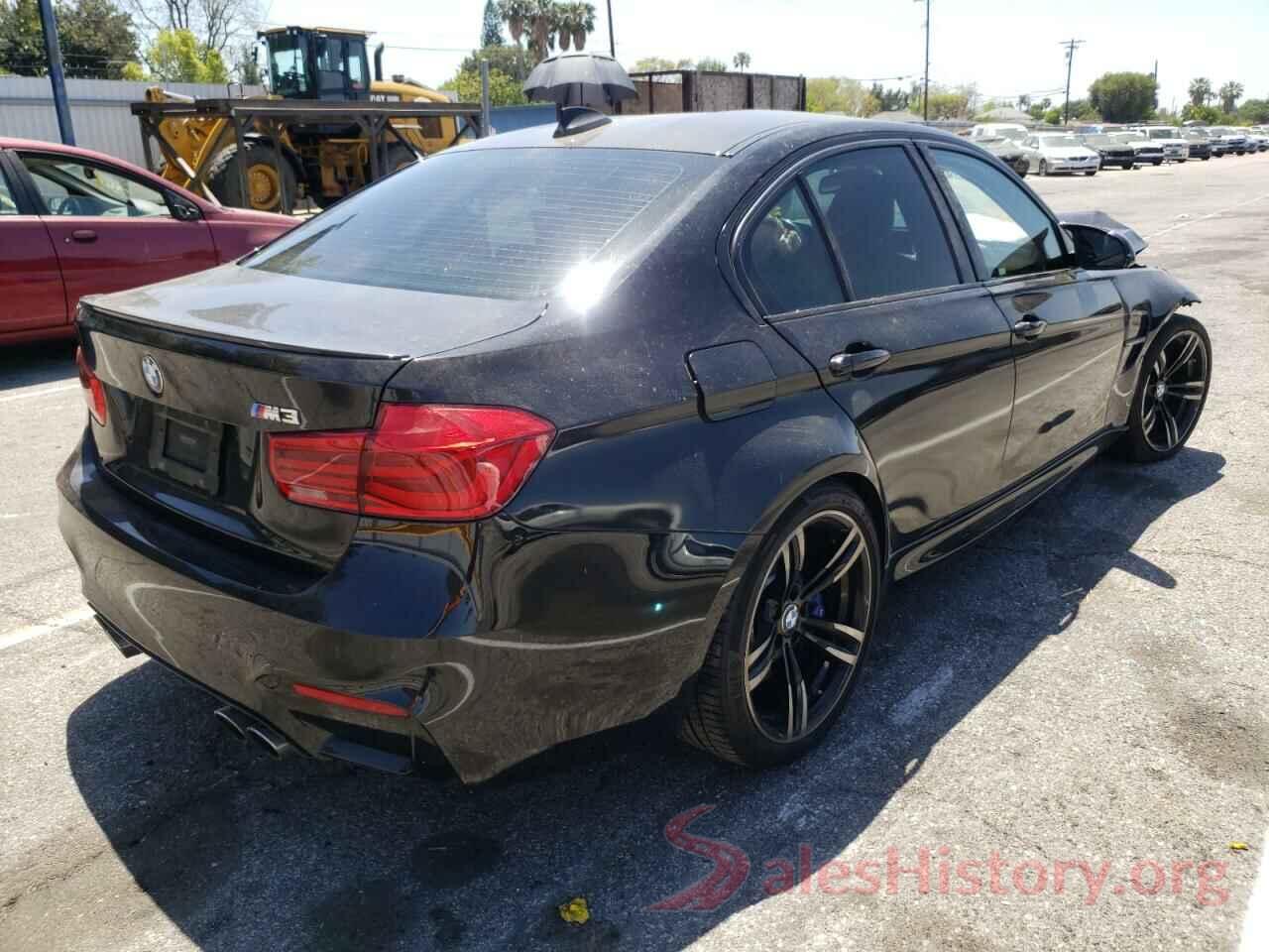 WBS8M9C51H5G42319 2017 BMW M3