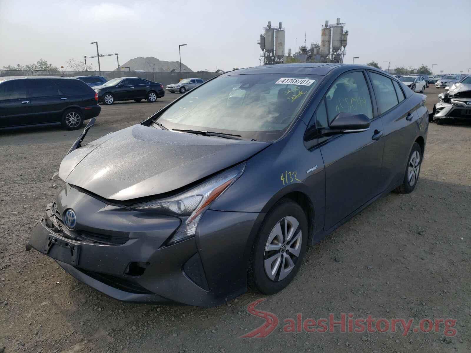 JTDKARFU7G3004740 2016 TOYOTA PRIUS