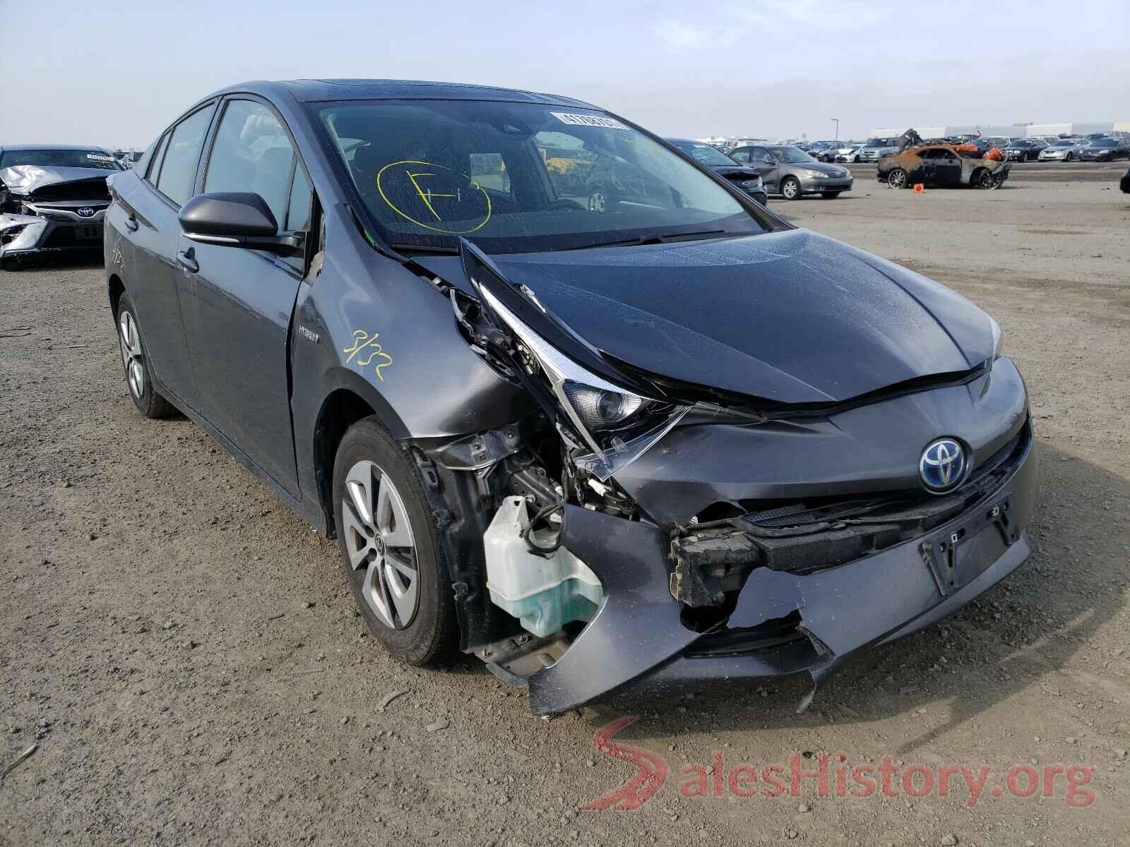 JTDKARFU7G3004740 2016 TOYOTA PRIUS