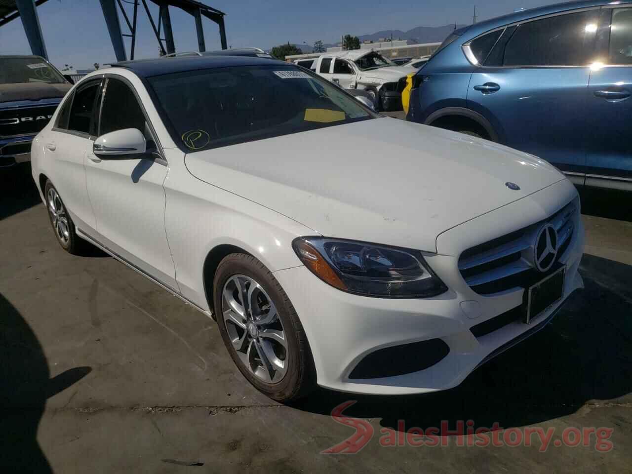 55SWF4JBXHU181488 2017 MERCEDES-BENZ C CLASS