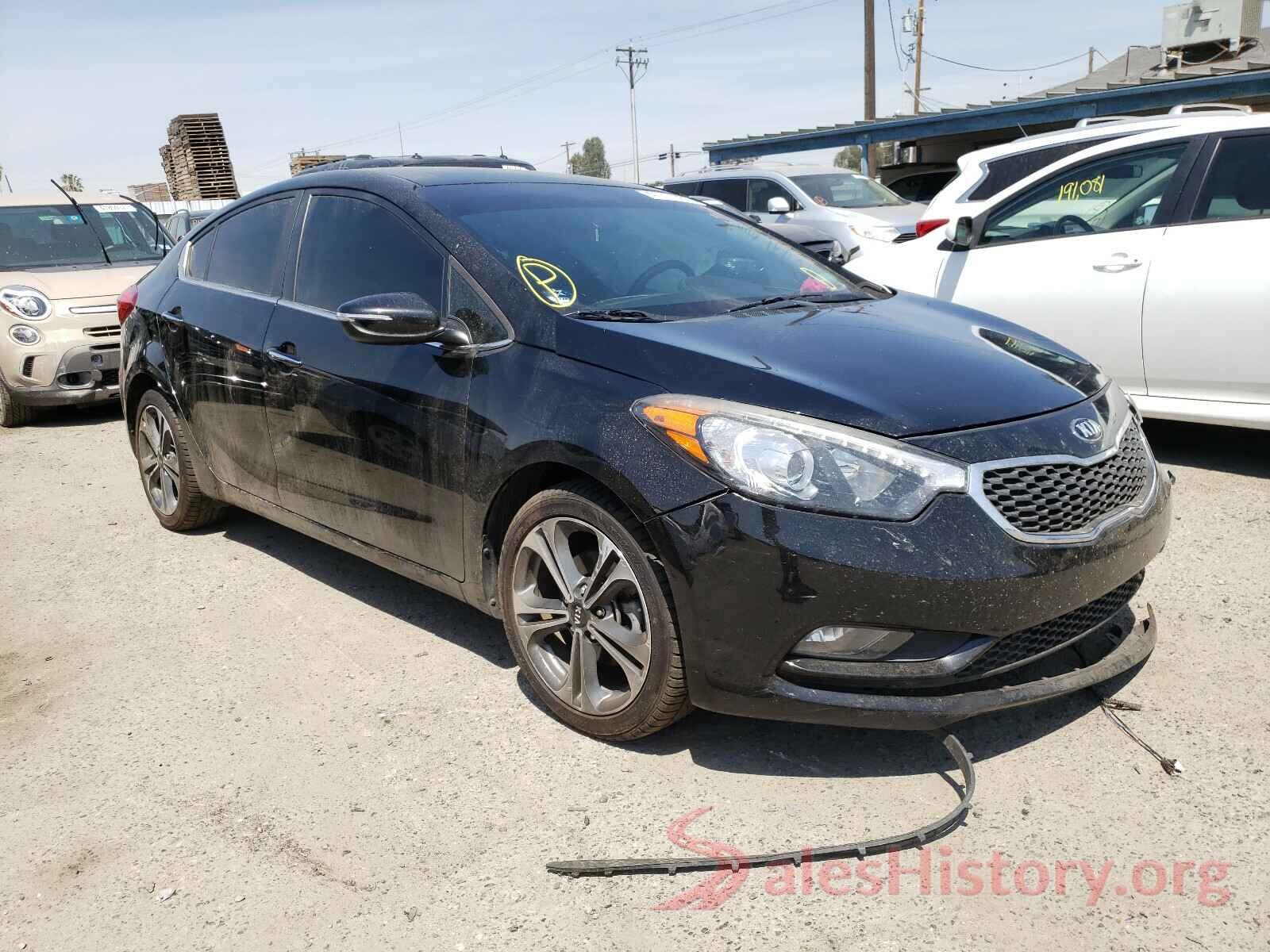 KNAFX4A81G5515617 2016 KIA FORTE