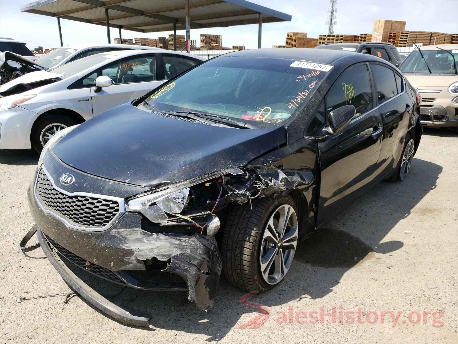 KNAFX4A81G5515617 2016 KIA FORTE