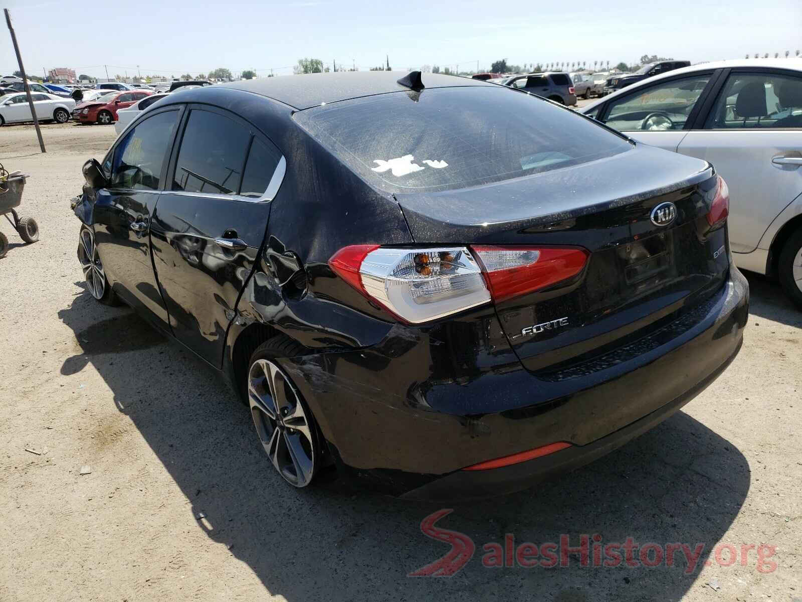 KNAFX4A81G5515617 2016 KIA FORTE