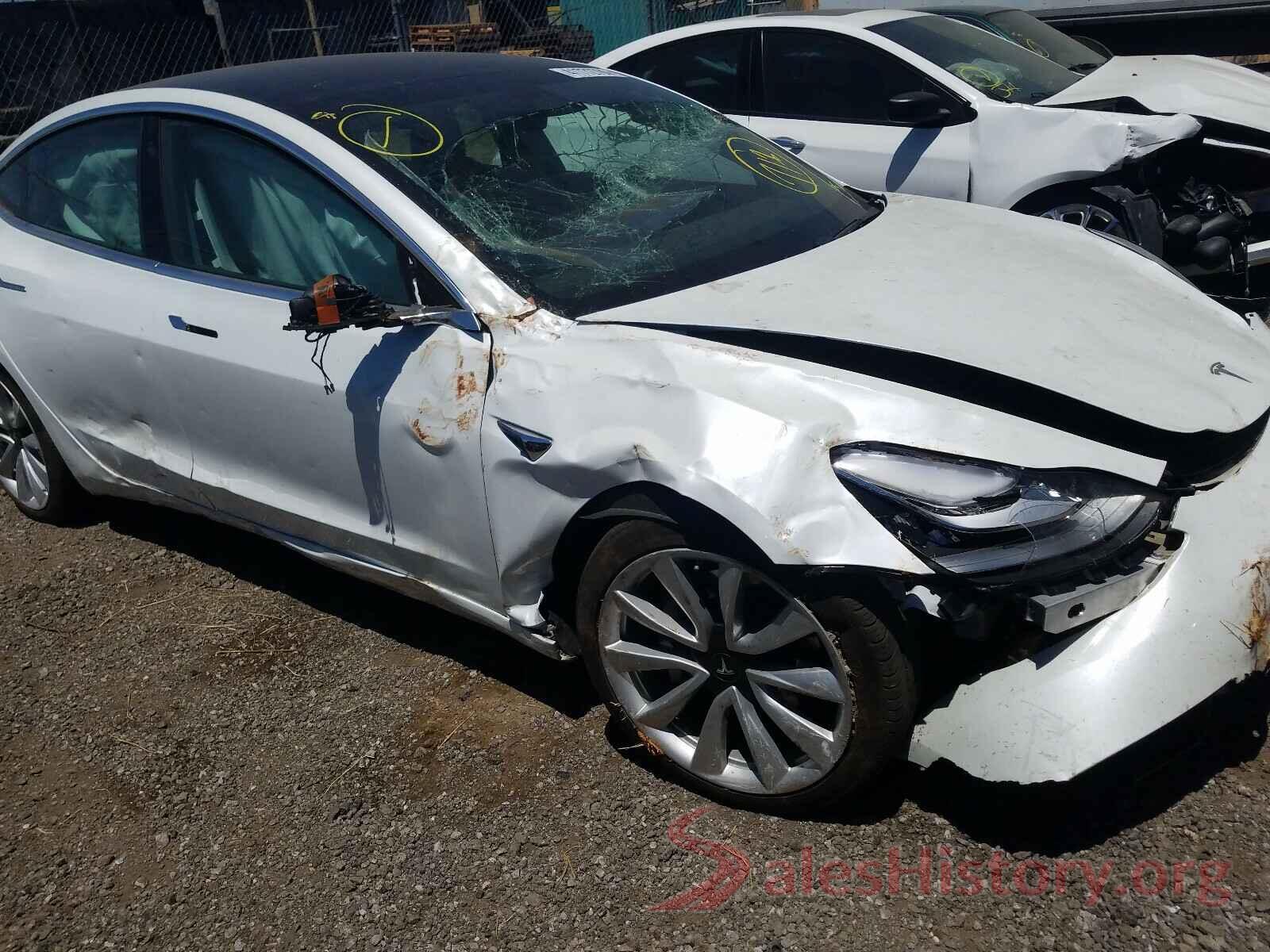 5YJ3E1EB9KF390437 2019 TESLA MODEL 3