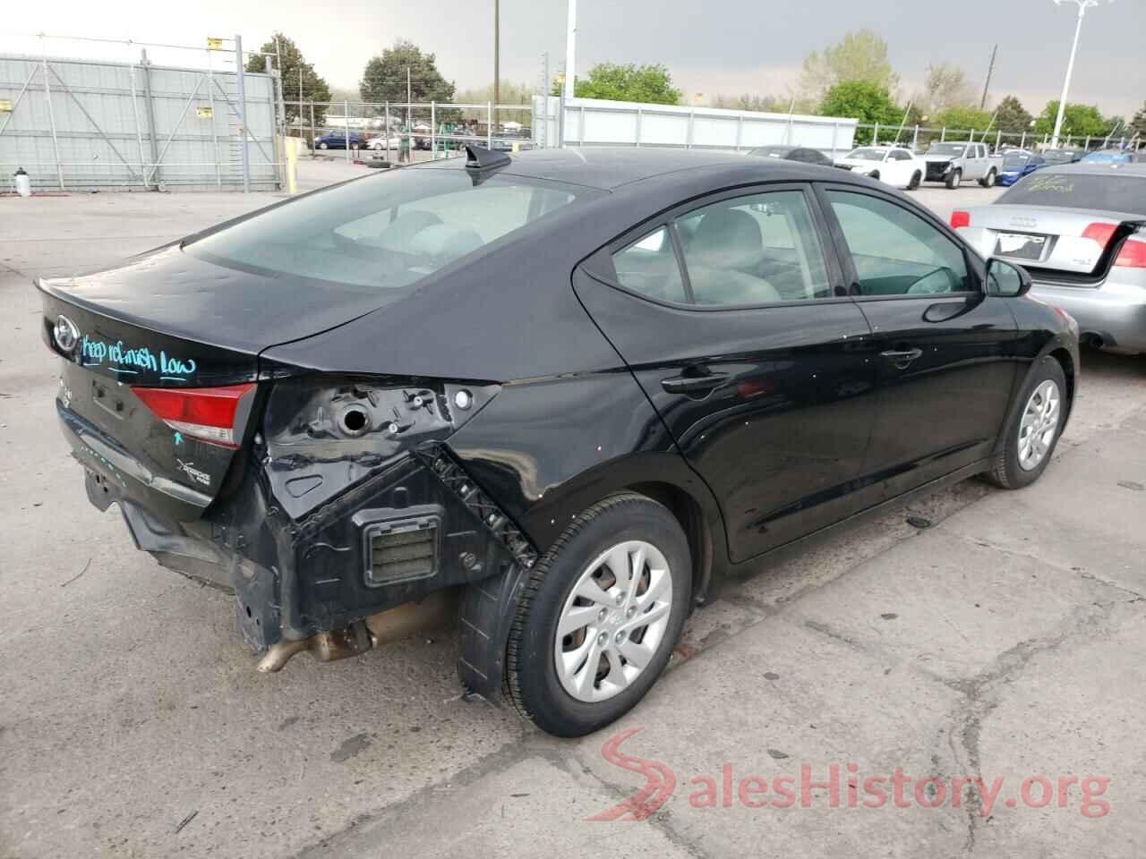 5NPD74LF5HH105779 2017 HYUNDAI ELANTRA