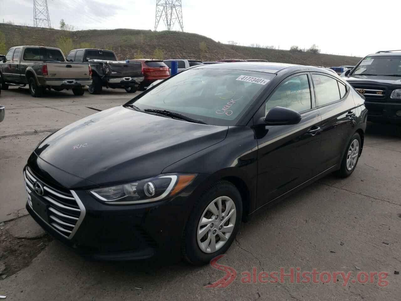 5NPD74LF5HH105779 2017 HYUNDAI ELANTRA