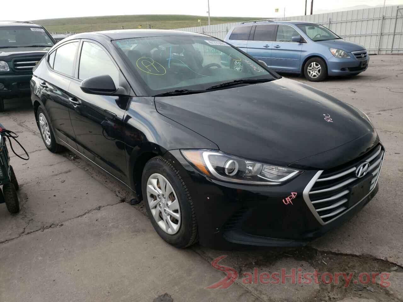 5NPD74LF5HH105779 2017 HYUNDAI ELANTRA