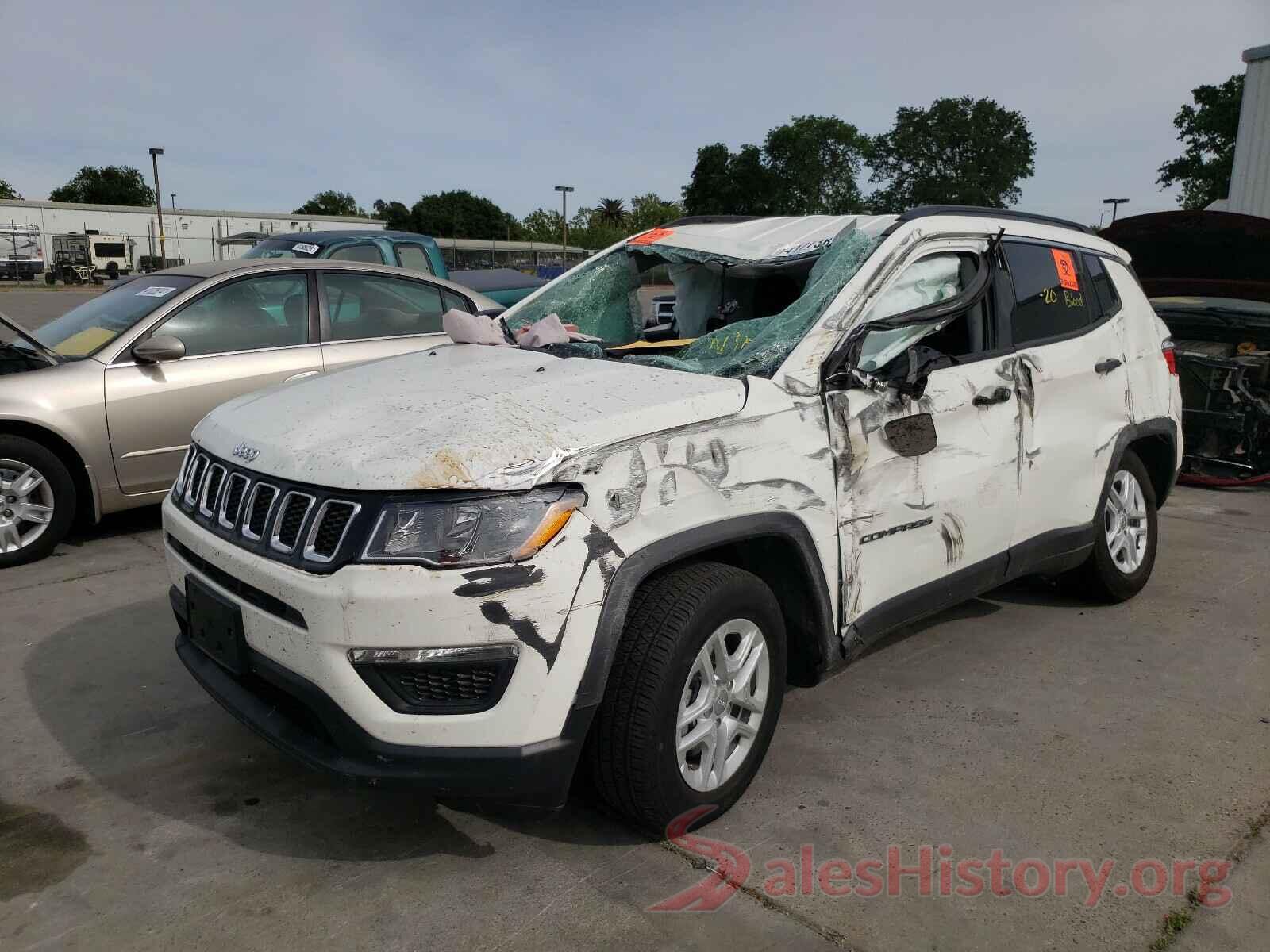 3C4NJCAB7LT158749 2020 JEEP COMPASS