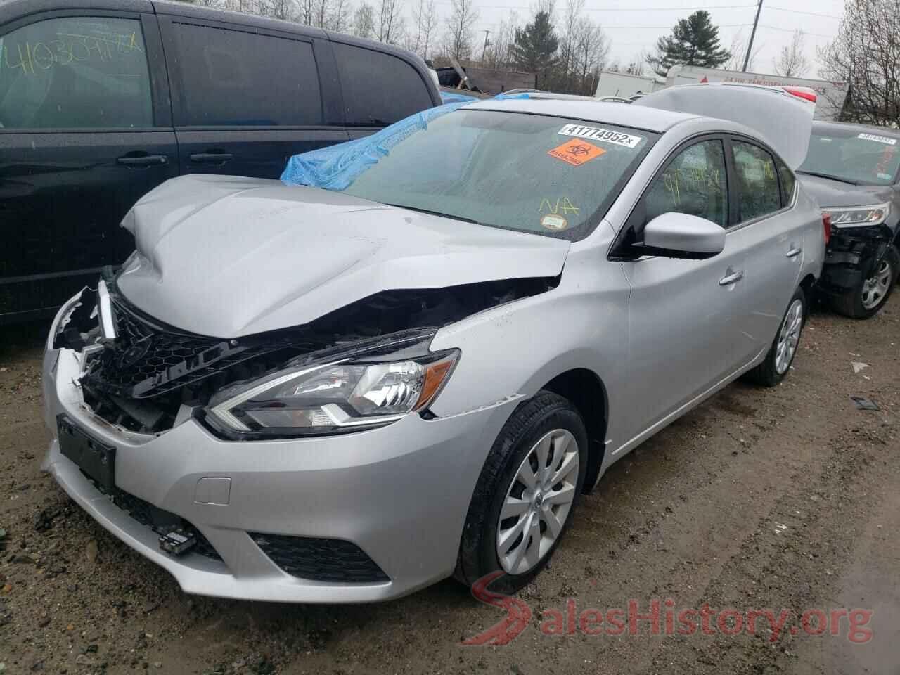 3N1AB7AP2KY243470 2019 NISSAN SENTRA