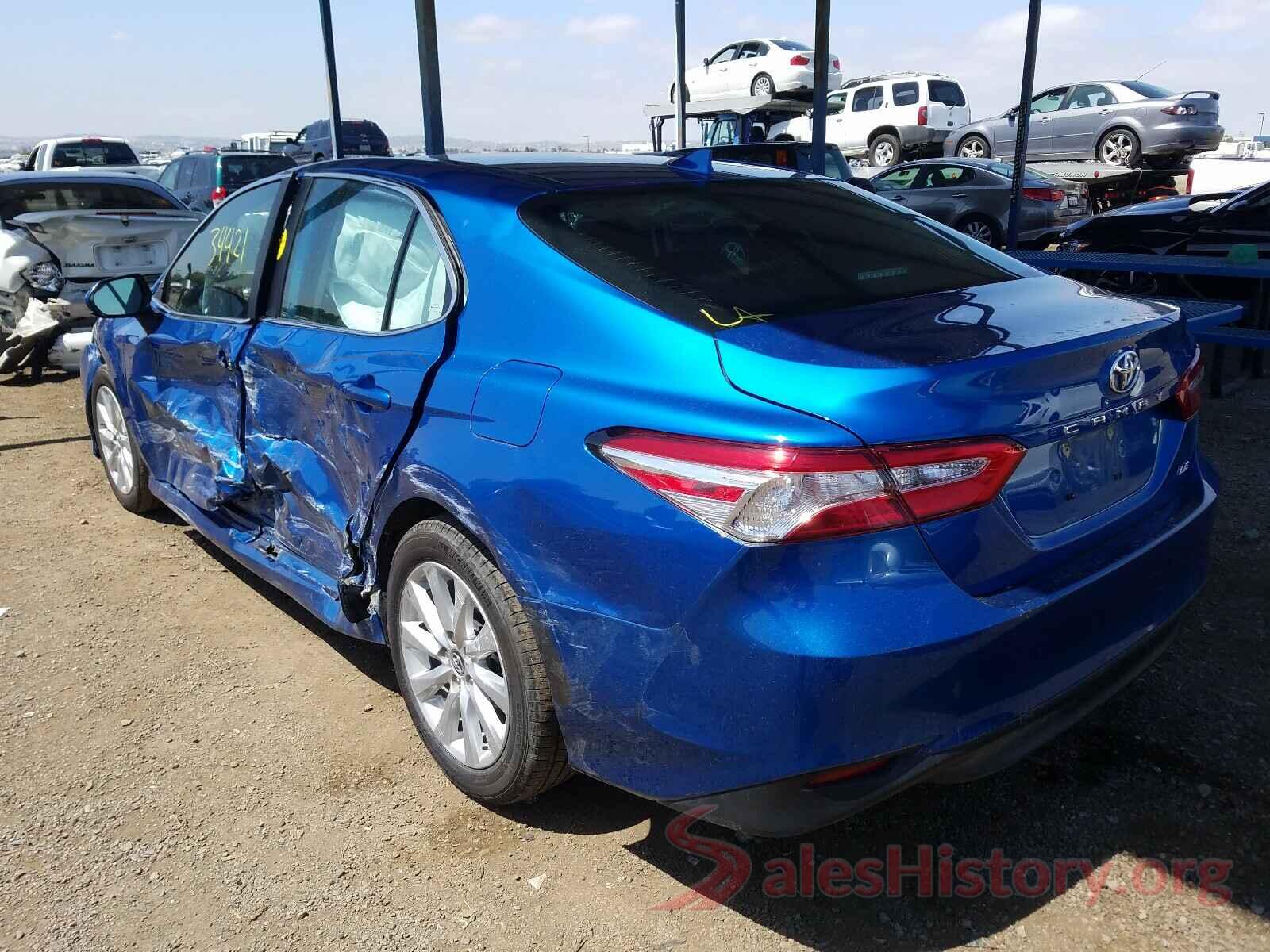 4T1B11HK0KU236690 2019 TOYOTA CAMRY