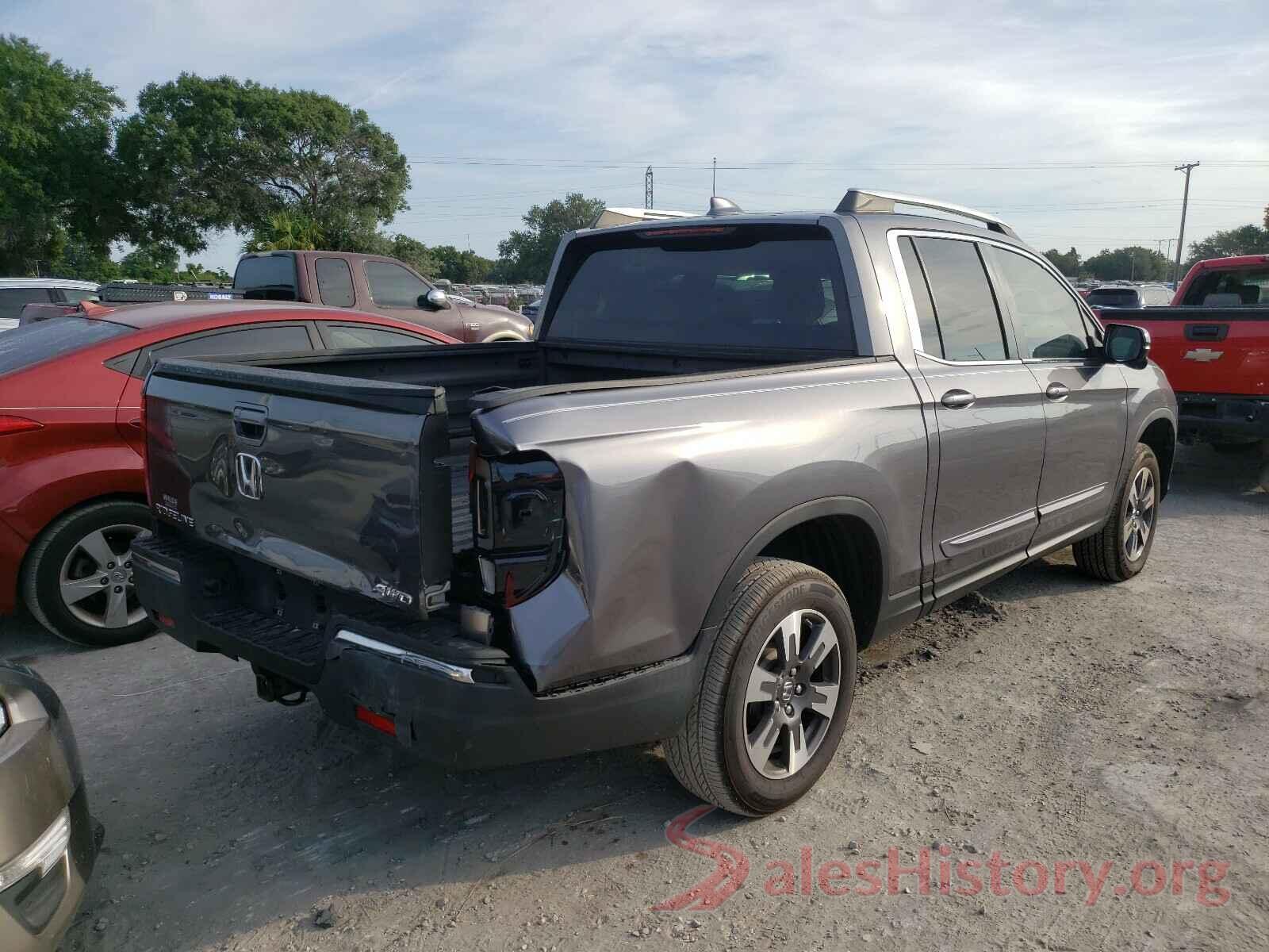 5FPYK3F66JB007216 2018 HONDA RIDGELINE