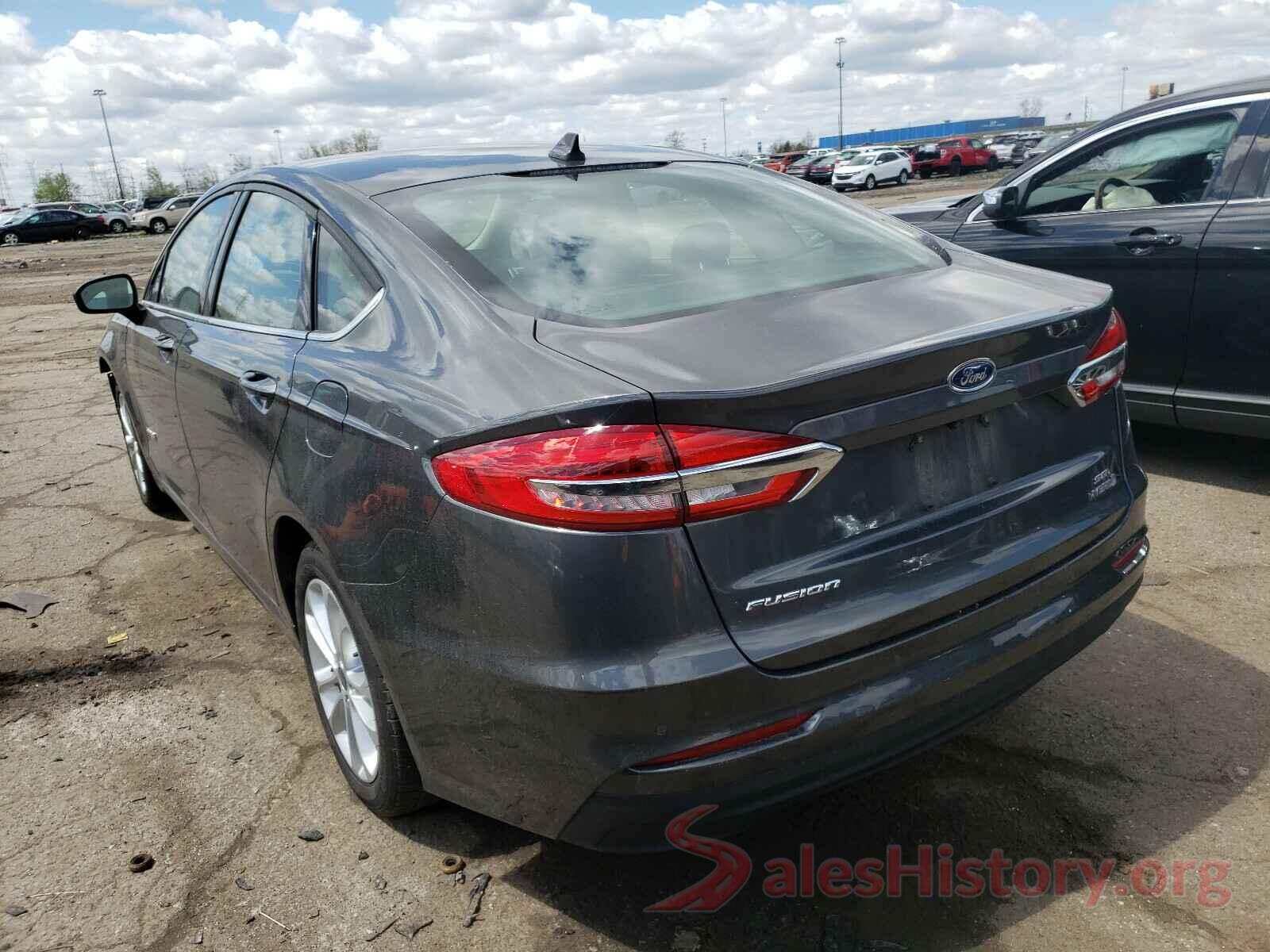 3FA6P0LU3KR167949 2019 FORD FUSION