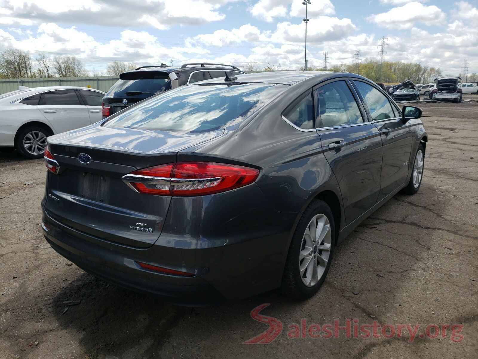 3FA6P0LU3KR167949 2019 FORD FUSION