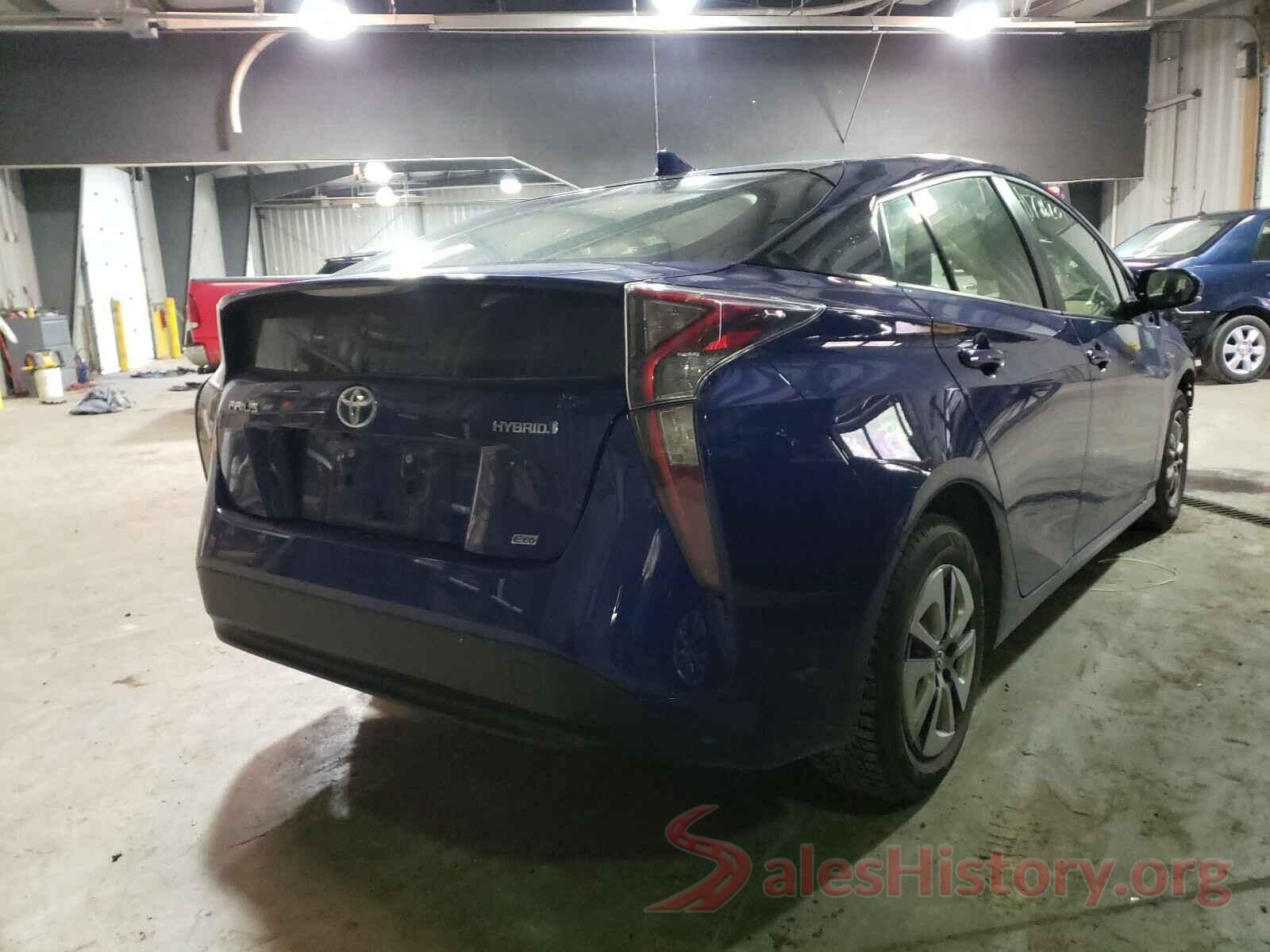 JTDKARFU3G3504023 2016 TOYOTA PRIUS