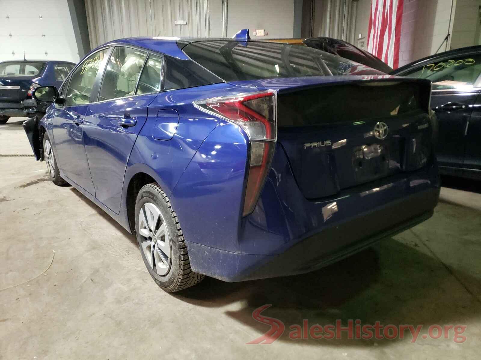 JTDKARFU3G3504023 2016 TOYOTA PRIUS