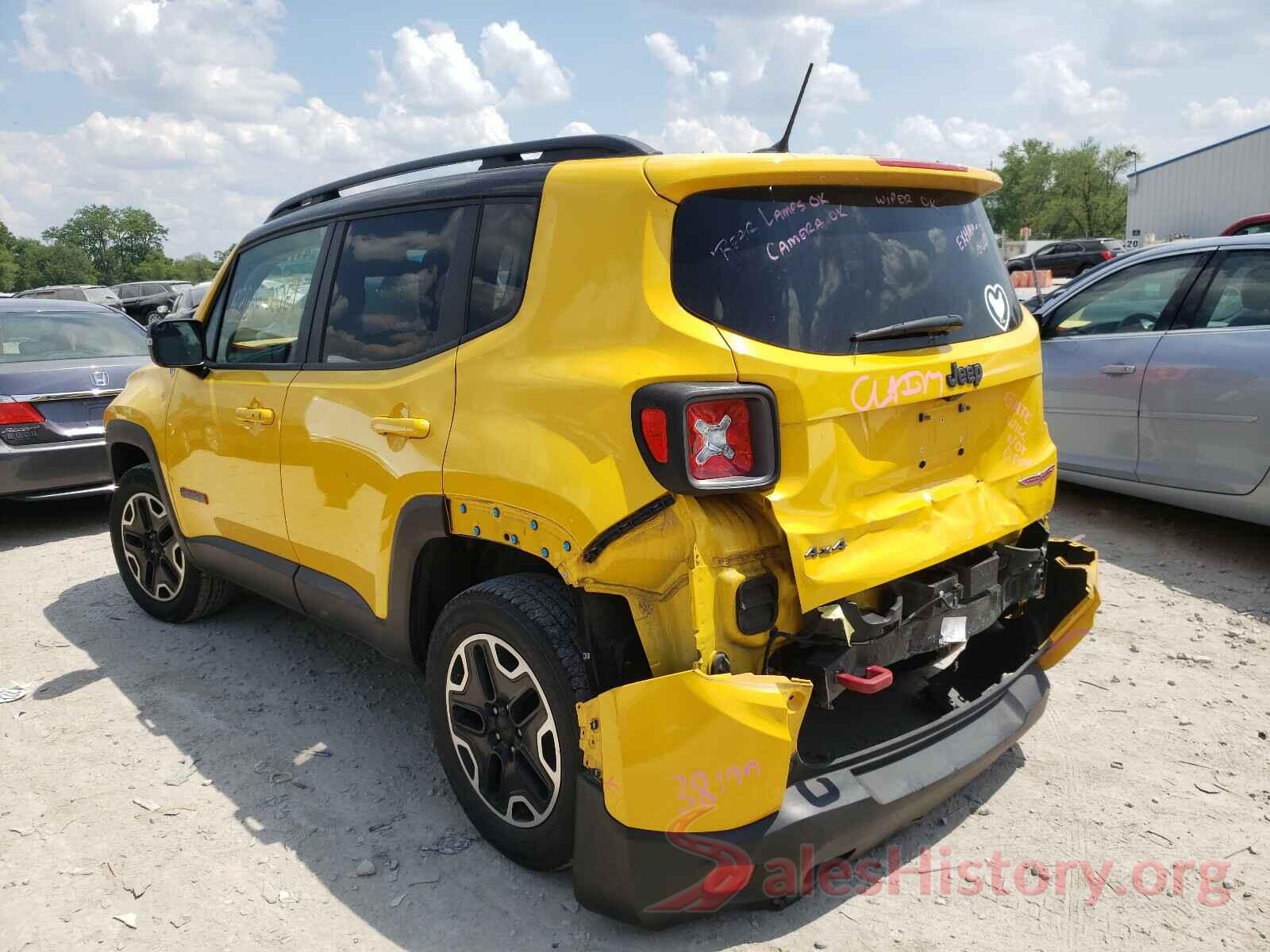 ZACCJBCT6GPC61584 2016 JEEP RENEGADE