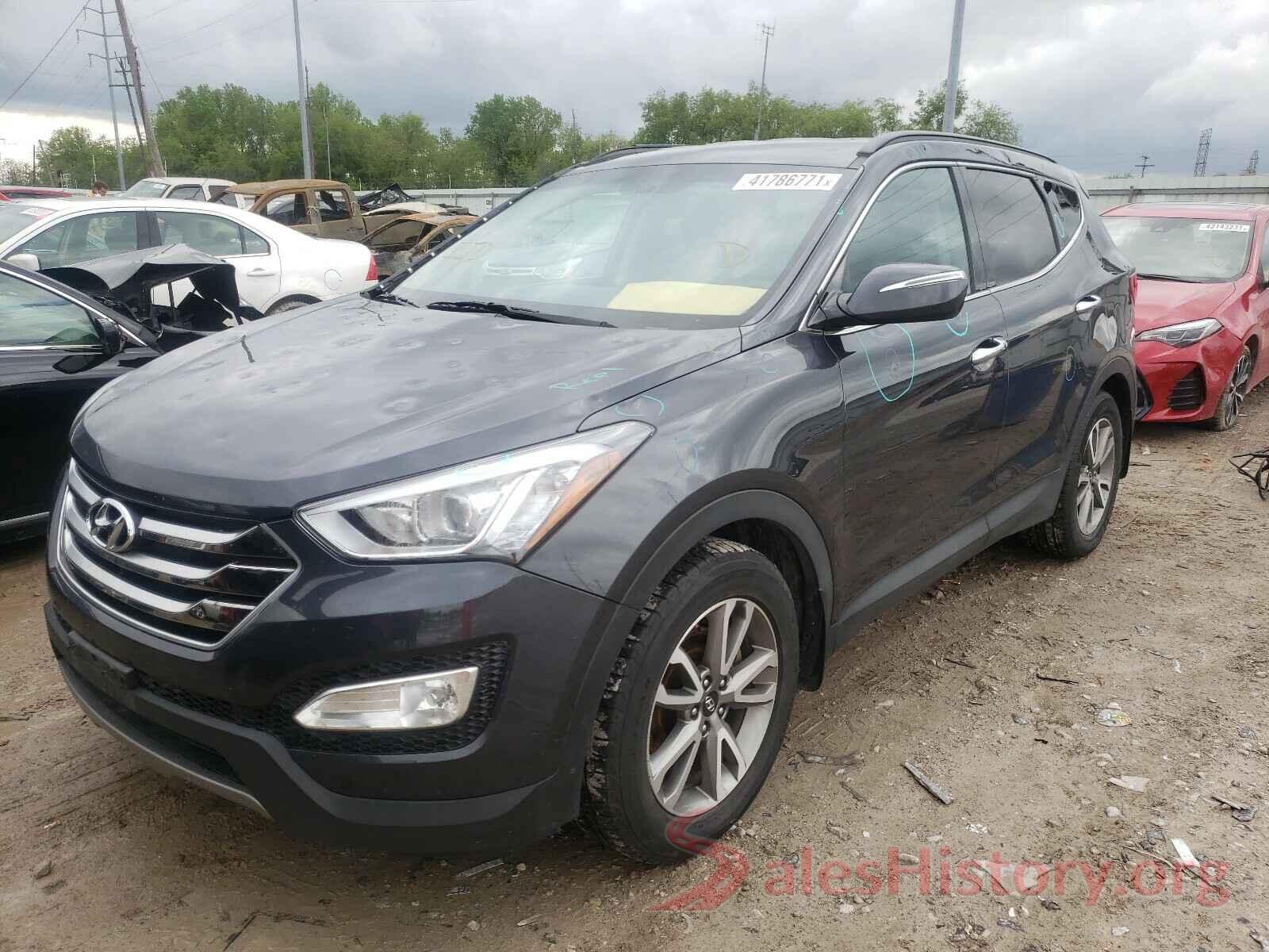 5XYZUDLA9GG354143 2016 HYUNDAI SANTA FE